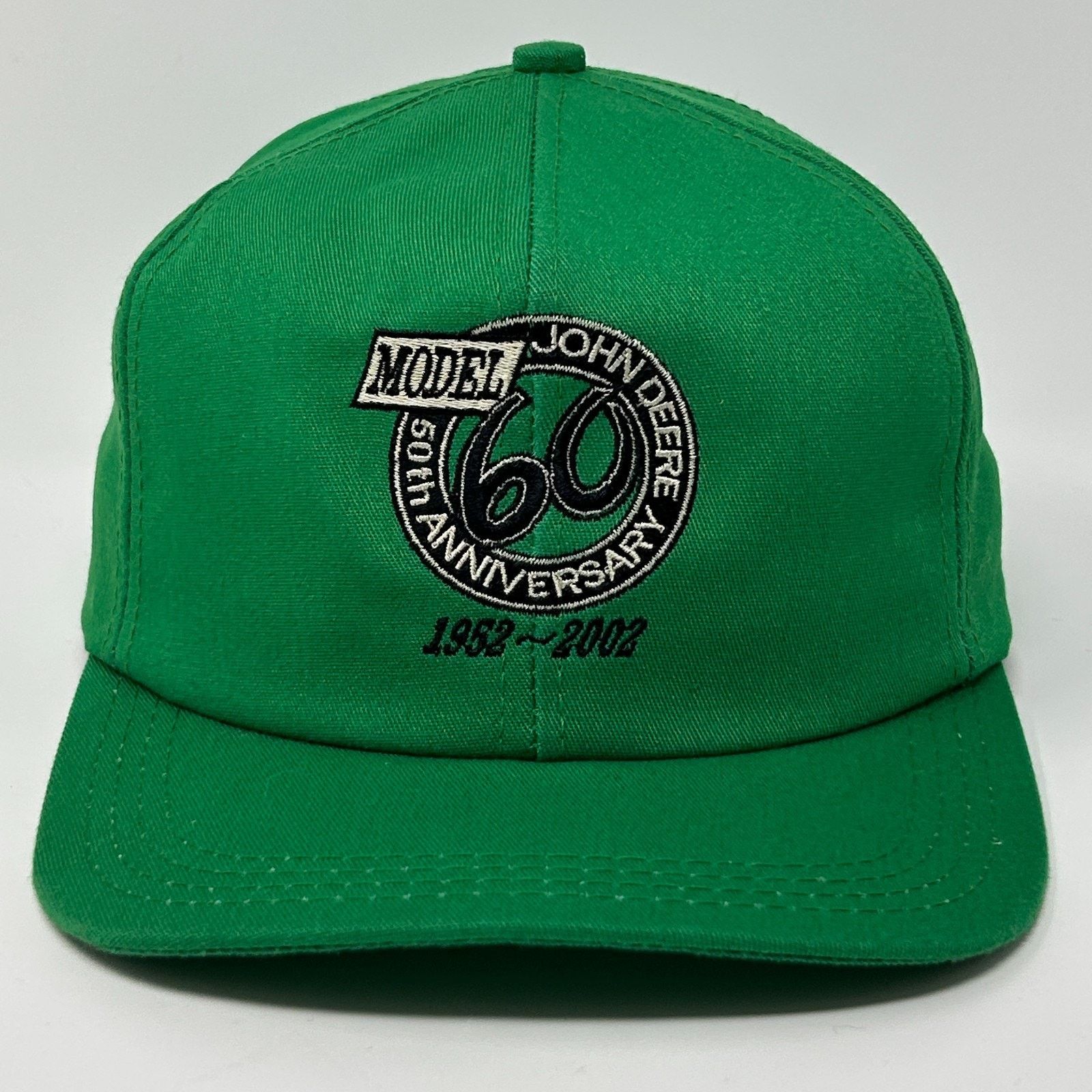 John Deere Vintage John Deere Model 60 Hat Cap Green Y2Ks Farmer Farm Size ONE SIZE - 10 Thumbnail