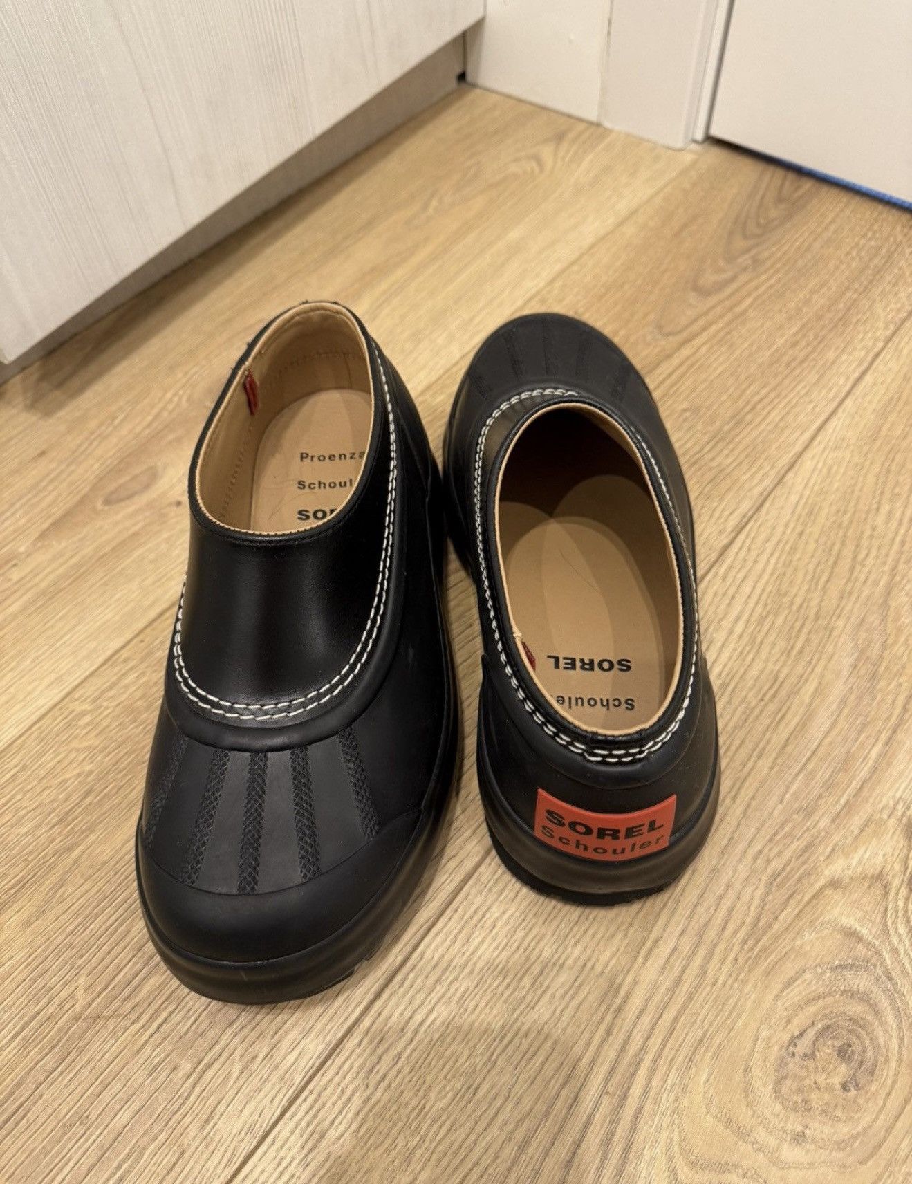 Proenza Schouler × SOREL Black Proenza Schouler x SOREL Caribou Mules Size US 8.5 / IT 38.5 - 1 Thumbnail