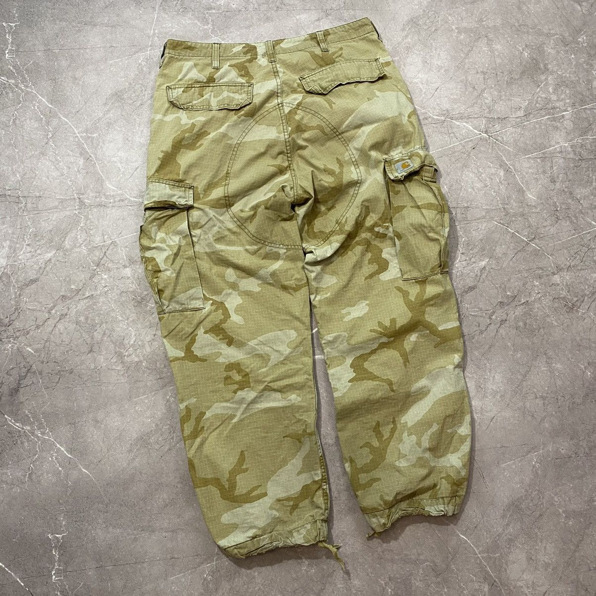 Carhartt RARE ! CARHARTT MILITARY CARGO PANTS PATCH LOGO 90s Size US 34 / EU 50 - 1 Thumbnail