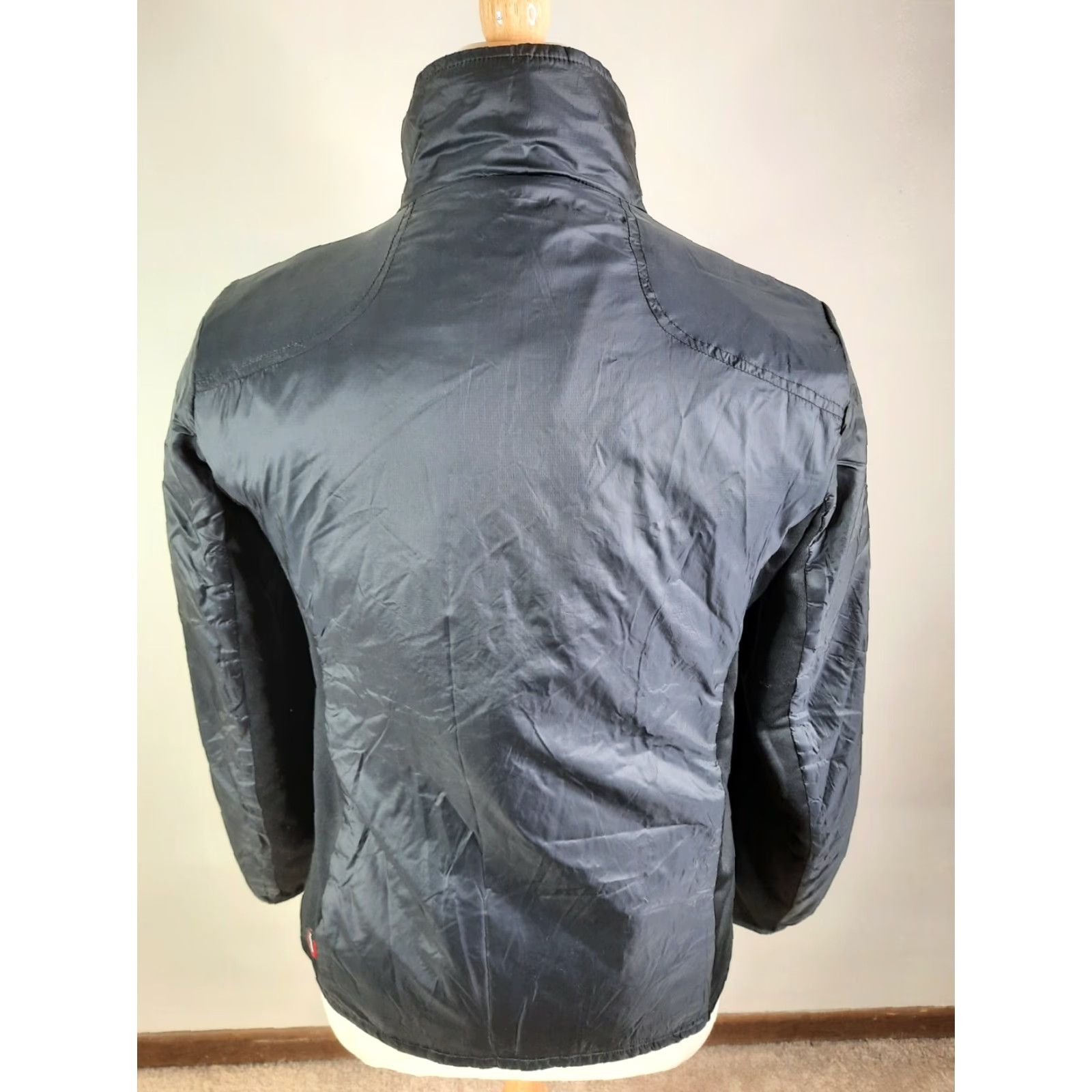 Lands' End Lands' End Women's Black Lightweight Softshell Coat Jacket Large L coat jacket Black Lightweight Softshell Zip Menus Size L / US 10 / IT 46 - 5 Thumbnail