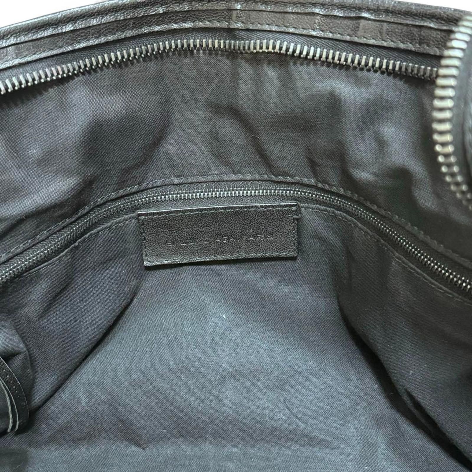 Balenciaga Balenciaga - Black Leather Handbag Size ONE SIZE - 6 Thumbnail
