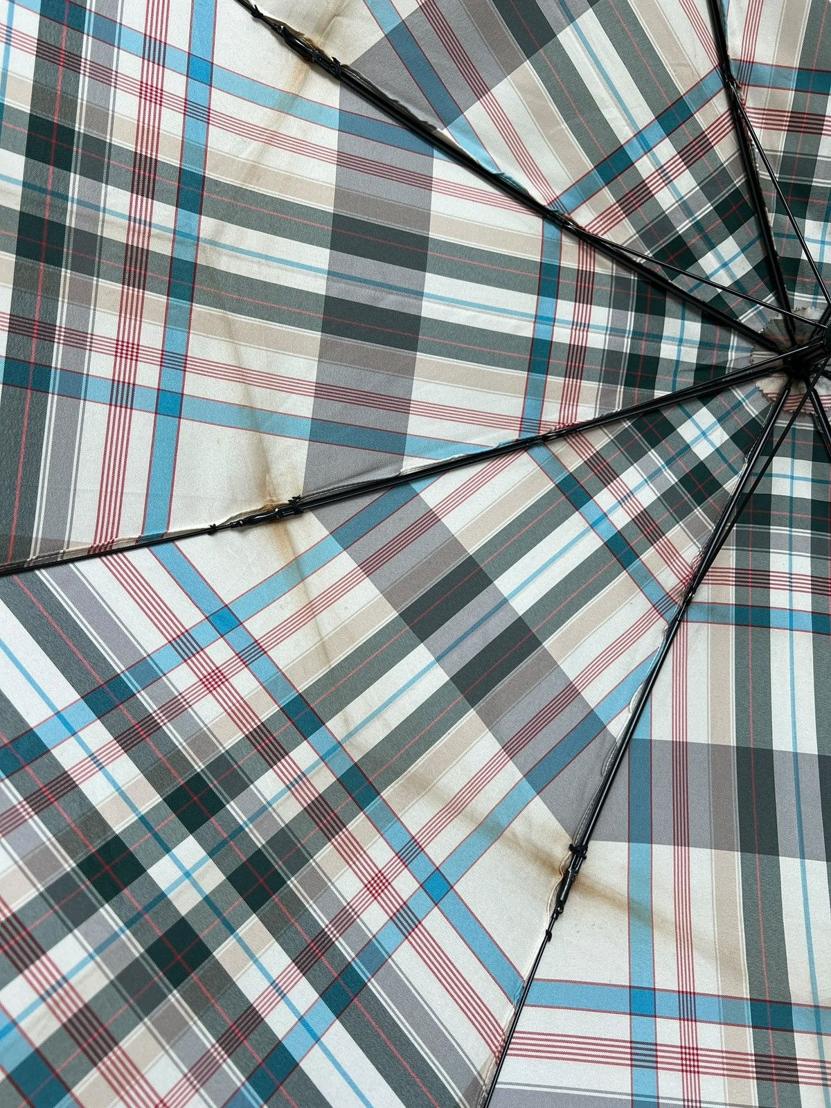 Vivienne Westwood 1990s Vivienne Westwood Plaid Foldable Umbrella Size ONE SIZE - 14 Thumbnail