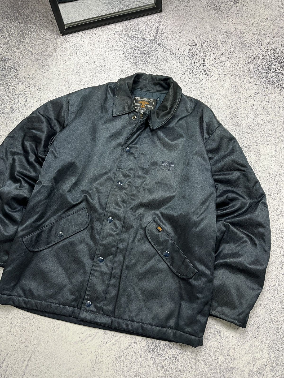 Alpha Industries × Vintage Vintage Alpha industries WI-96 Military Bomber Jacket USA Size US M / EU 48-50 / 2 - 6 Thumbnail