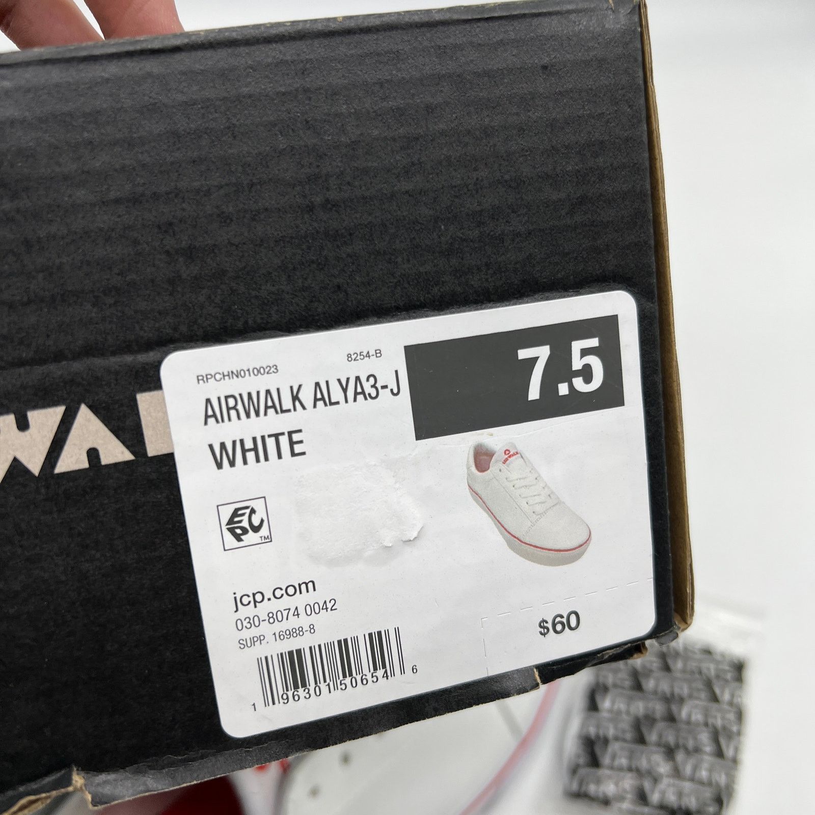 Airwalk AIRWALK Skateboarding Shoes for Women White Color Size 7.5 Size US 7.5 / IT 37.5 - 10 Thumbnail