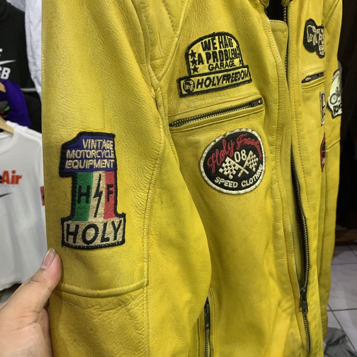 Other Holyfreedom leather jacket Size US L / EU 52-54 / 3 - 4 Thumbnail