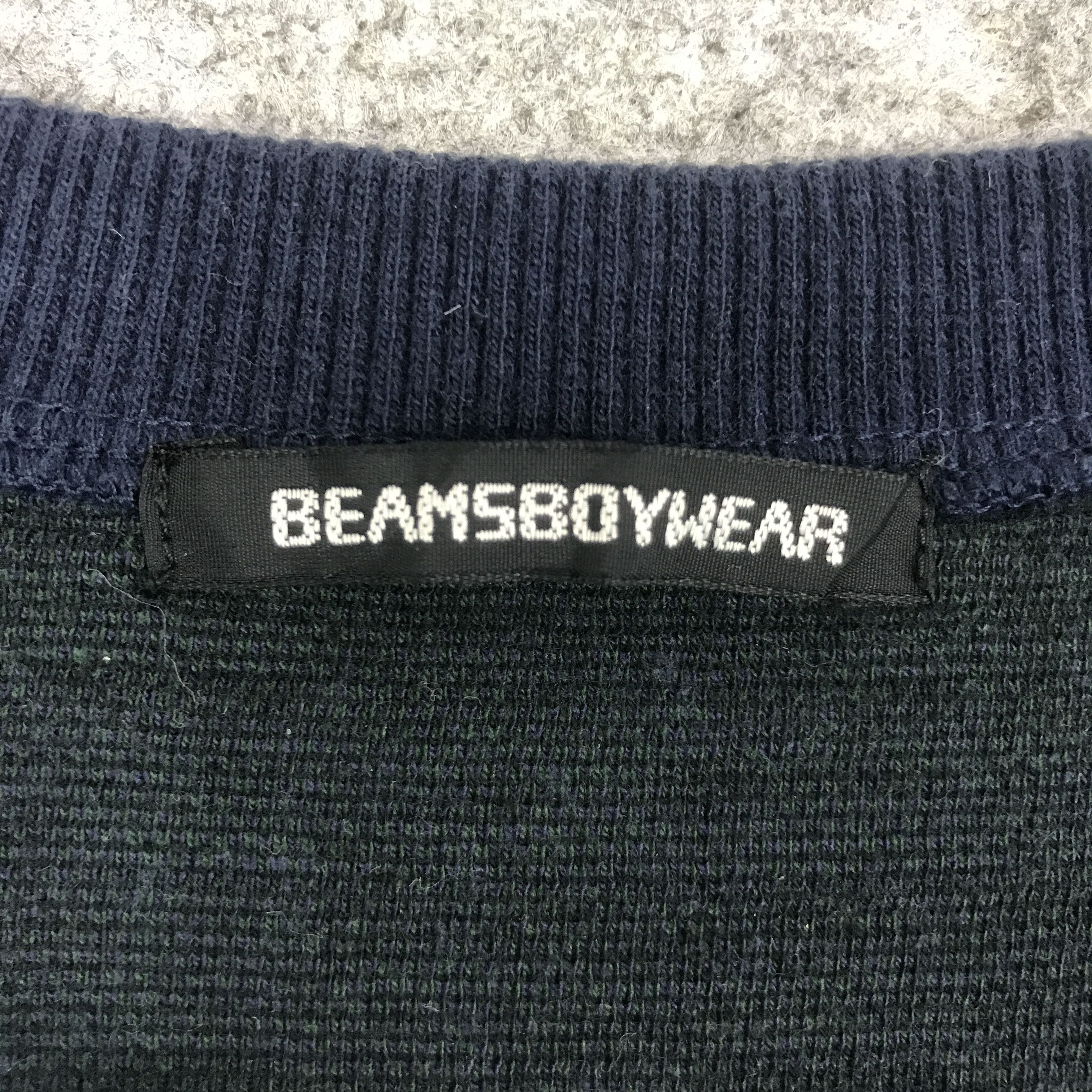 Beams Plus × Japanese Brand BEAMS BOY WEAR FLANNEL CARDIGAN BUTTON JACKET Size US S / EU 44-46 / 1 - 11 Thumbnail