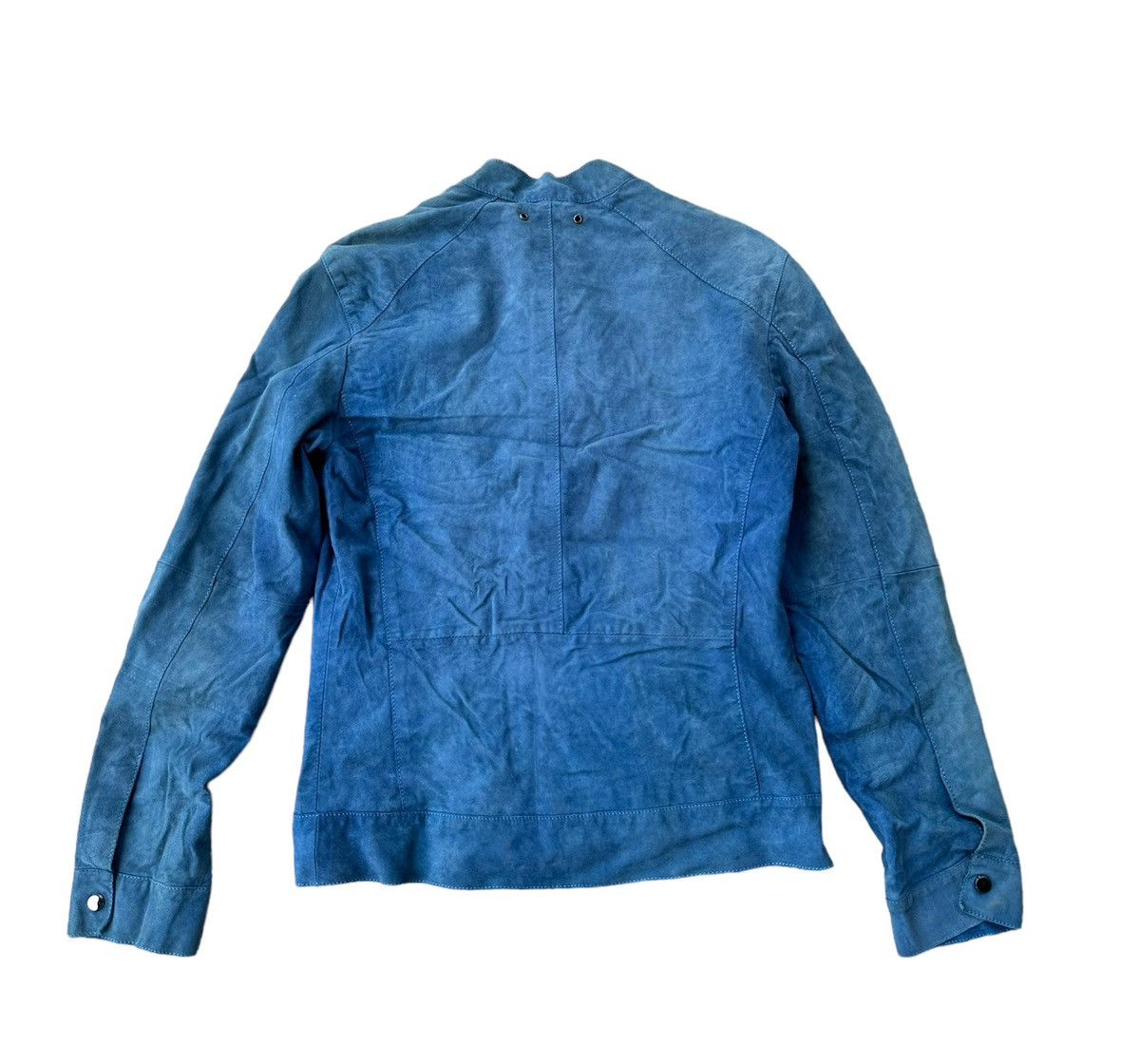 Zara Zara leather blue jacket Size US S / EU 44-46 / 1 - 7 Thumbnail
