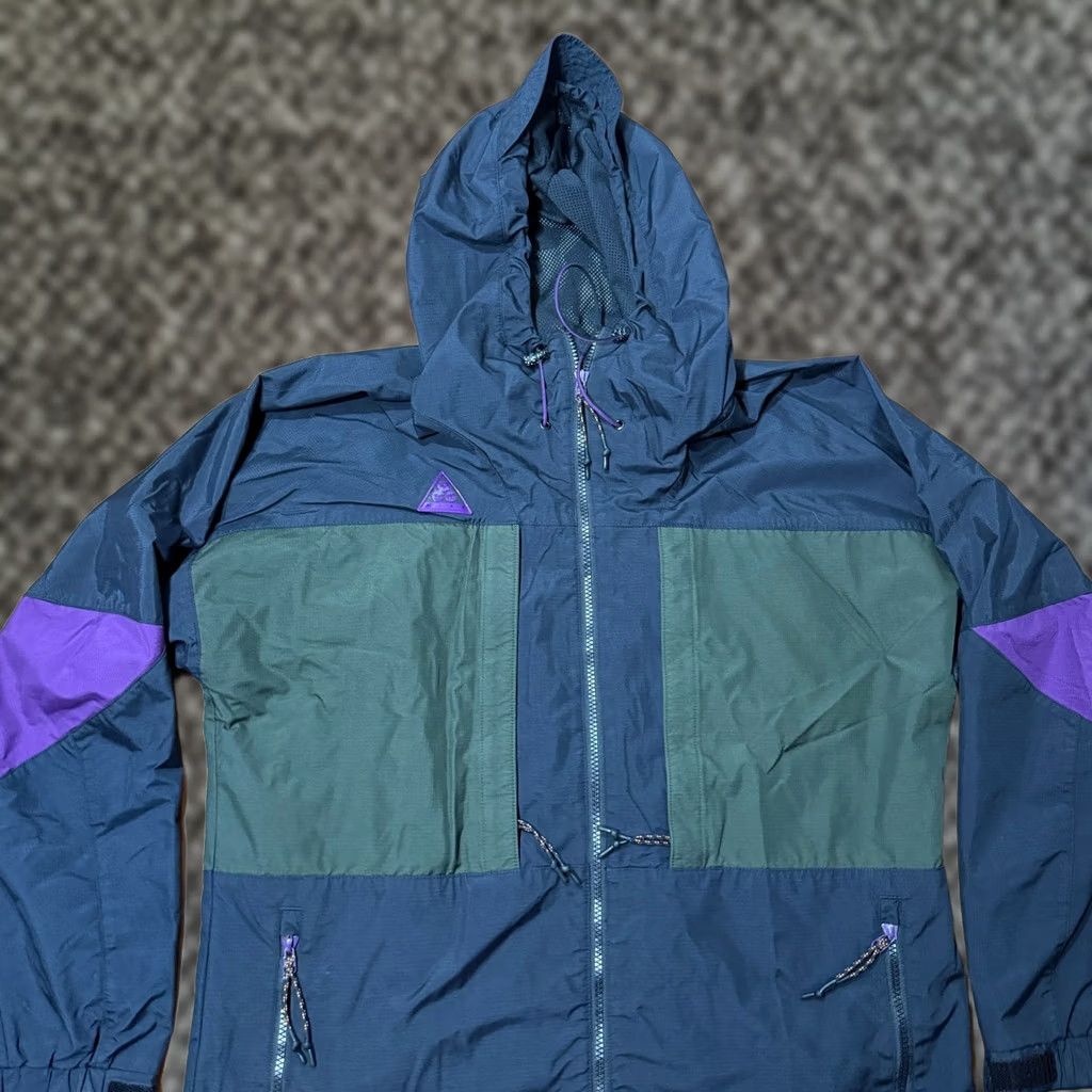 Nike Nike ACG Lab Anorak Jacket Men's Small Full Zip Hooded Rain Gorpcore AO2294 Size US S / EU 44-46 / 1 - 1 Thumbnail