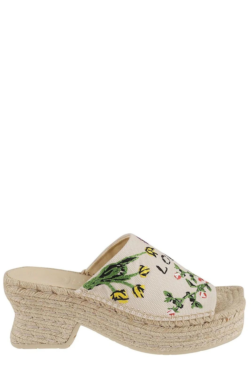 Loewe o1in1g0426 Petal Espadrille Sandals in Multicolor Size US 7 / IT 37 - 1 Thumbnail