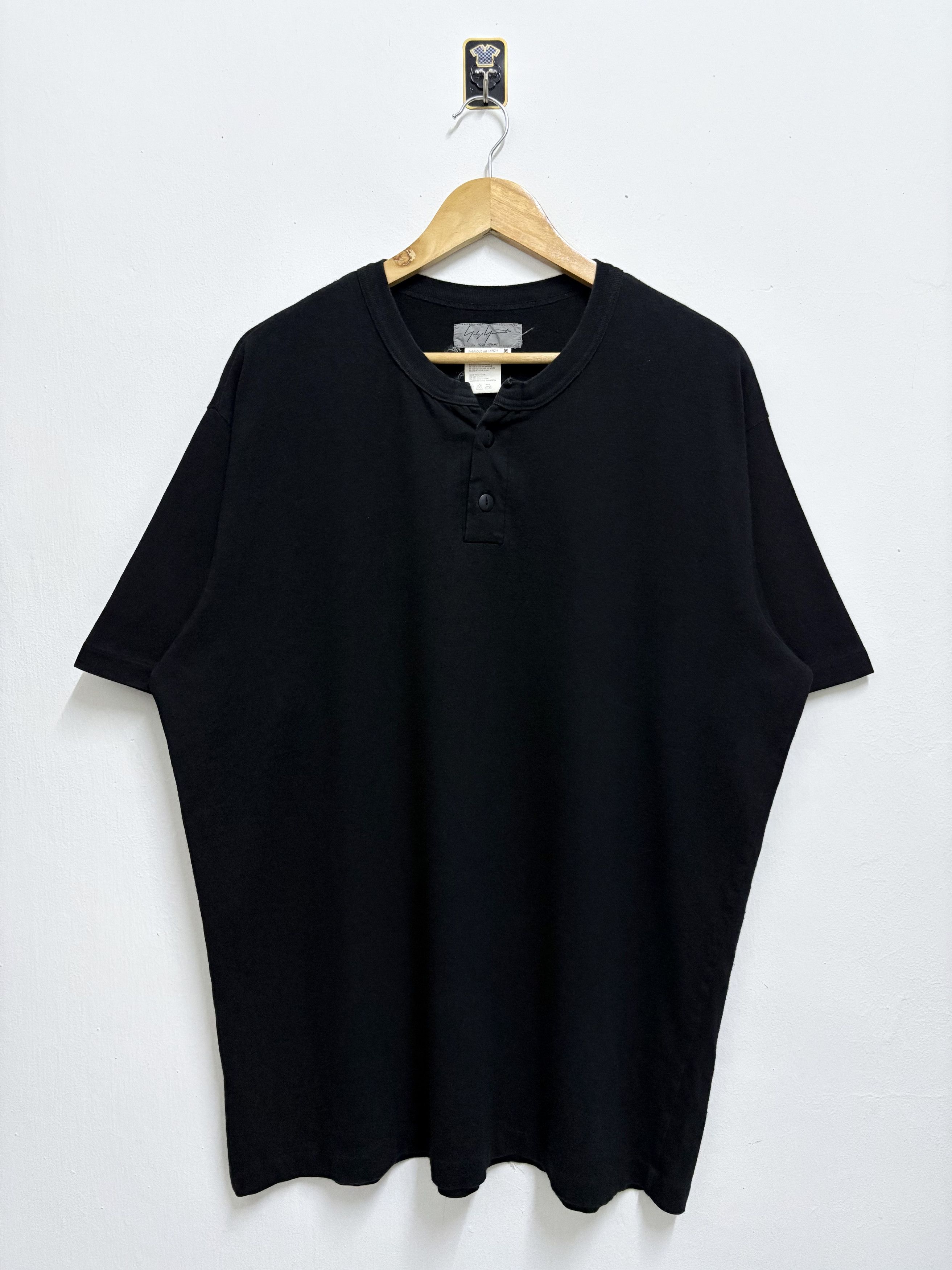 Yohji Yamamoto Archive ! S/S 1996 Yohji Yamamoto Pour Homme T-Shirt Size US L / EU 52-54 / 3 - 1 Thumbnail