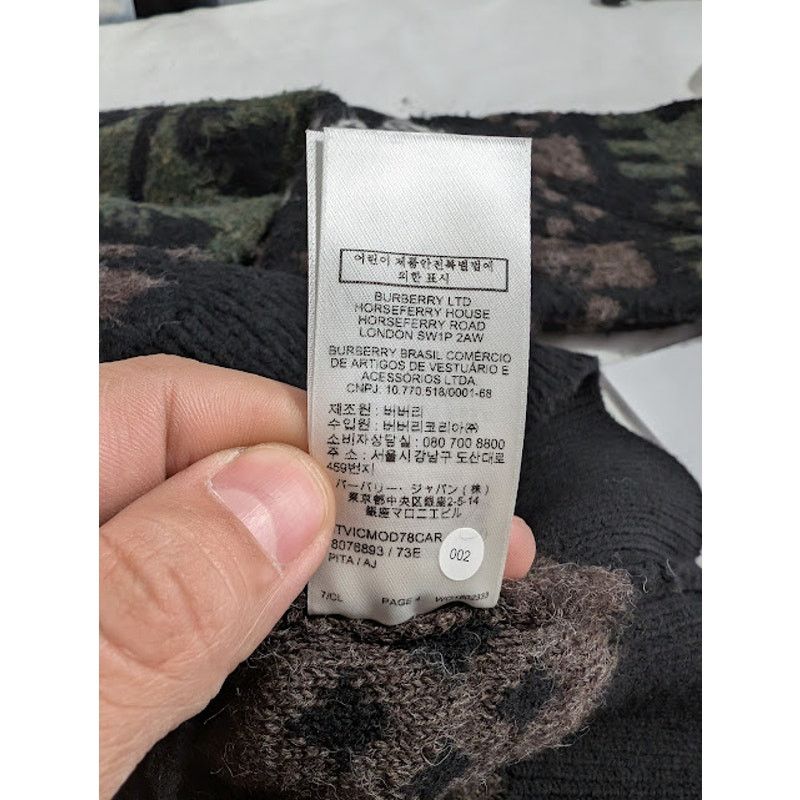 Burberry o1rshd1 Chess Pattern Sweater in Black/Multi Size US L / EU 52-54 / 3 - 17 Thumbnail