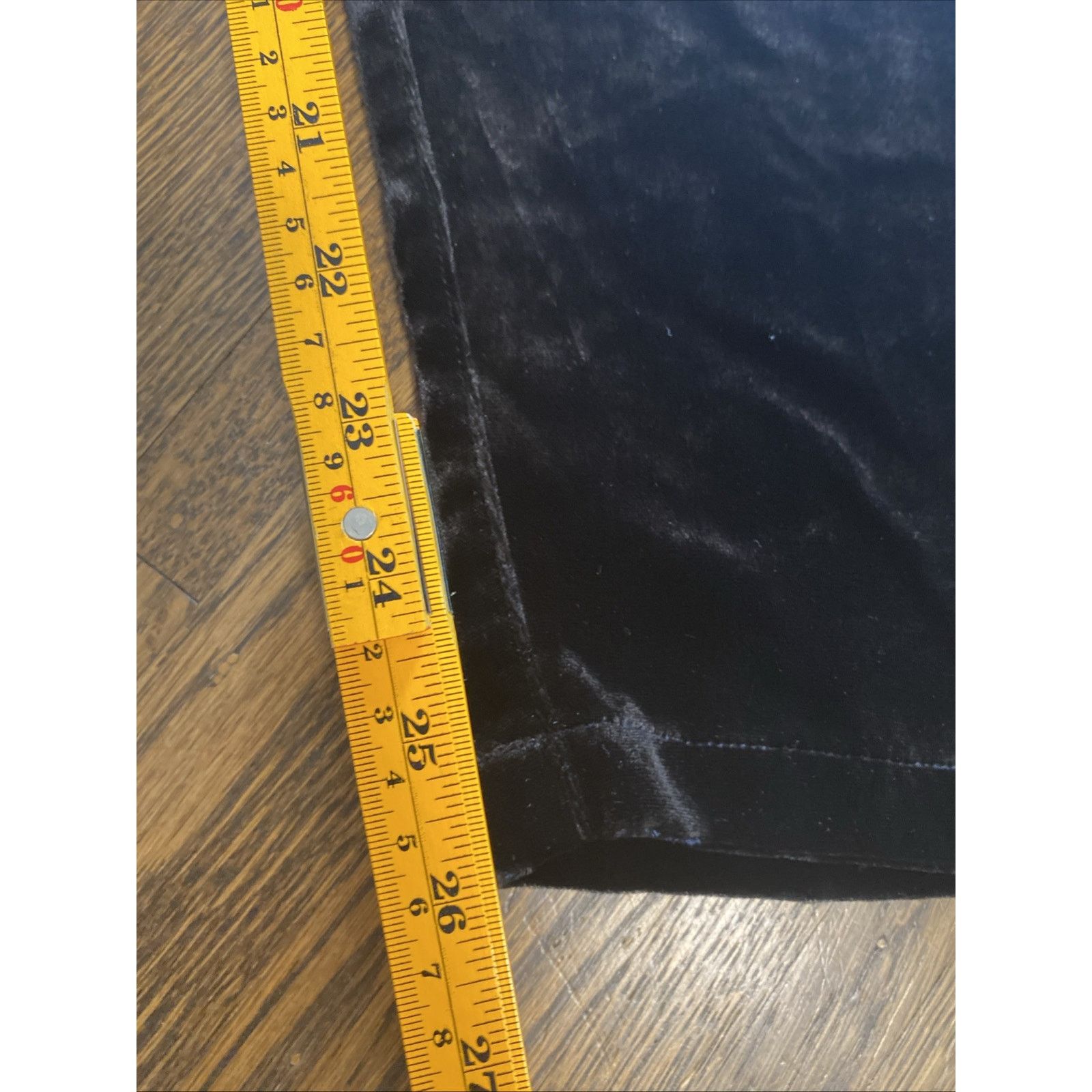 Joie Joie Farah High Waist Velvet Pants Women 4 Caviar Pockets Size 27" / US 4 / IT 40 - 10 Thumbnail