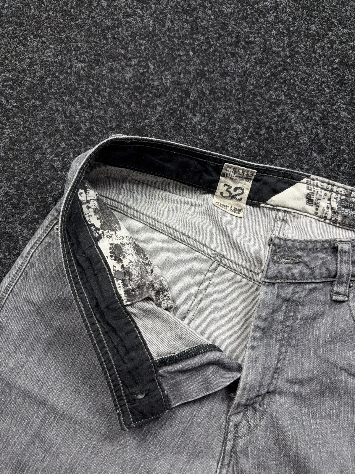 Volcom Retro 00s Y2K Vintage Volcom Japanese Style Skate SK8 jeans Size US 32 / EU 48 - 10 Thumbnail