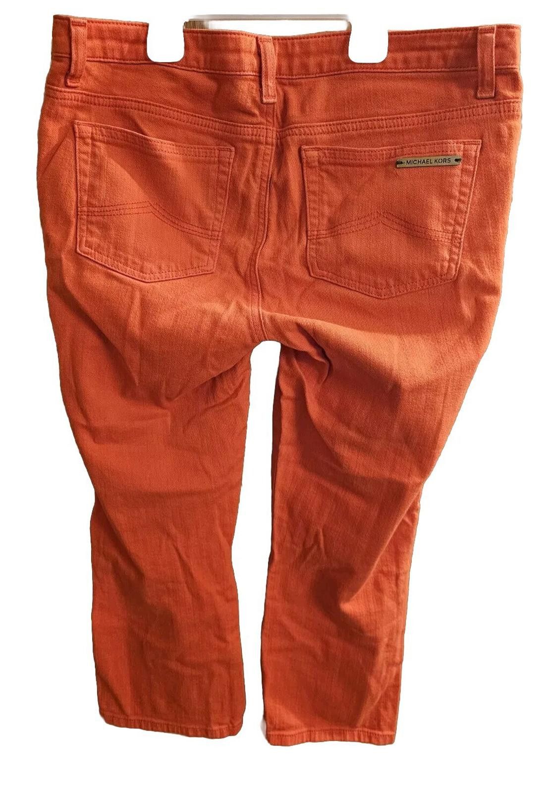 Michael Kors Michael Kors Coral Pink capri, Size 4 (US) Size 27" / US 4 / IT 40 - 4 Thumbnail