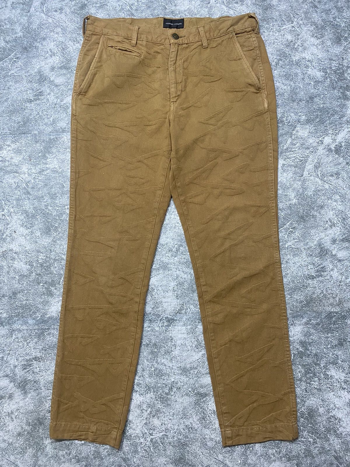 Tsumori Chisato Issey Miyake Vintage Tsumori Chisato 3D Print Trouser Pants Size 30" / US 8 / IT 44 - 1 Thumbnail