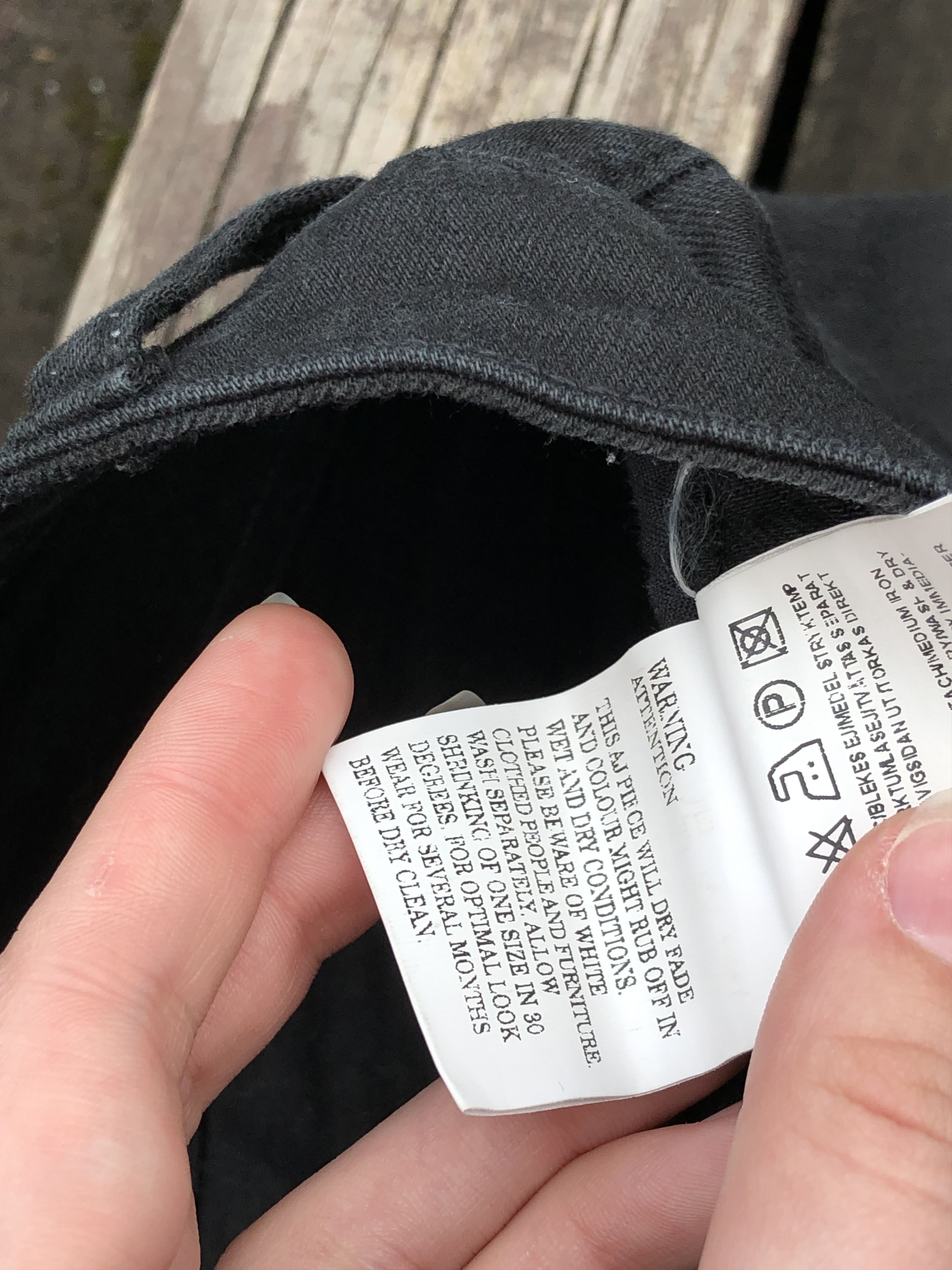 Acne Studios Acne Studios Vintage Flex Wet Black Jeans Size W30 L32 Size 30" / US 8 / IT 44 - 12 Thumbnail