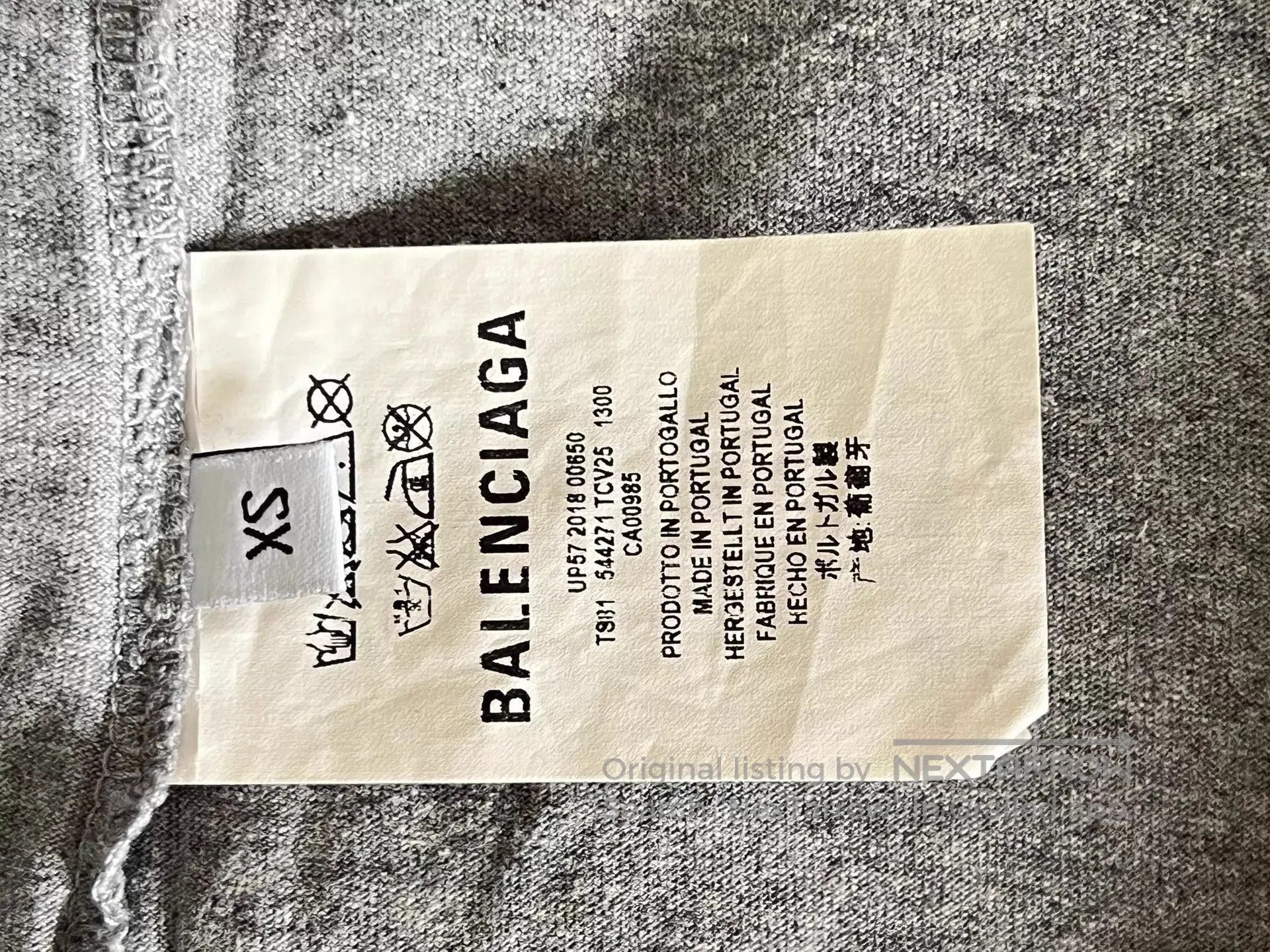 Balenciaga Gray Short. Size US XS / EU 42 / 0 - 6 Thumbnail