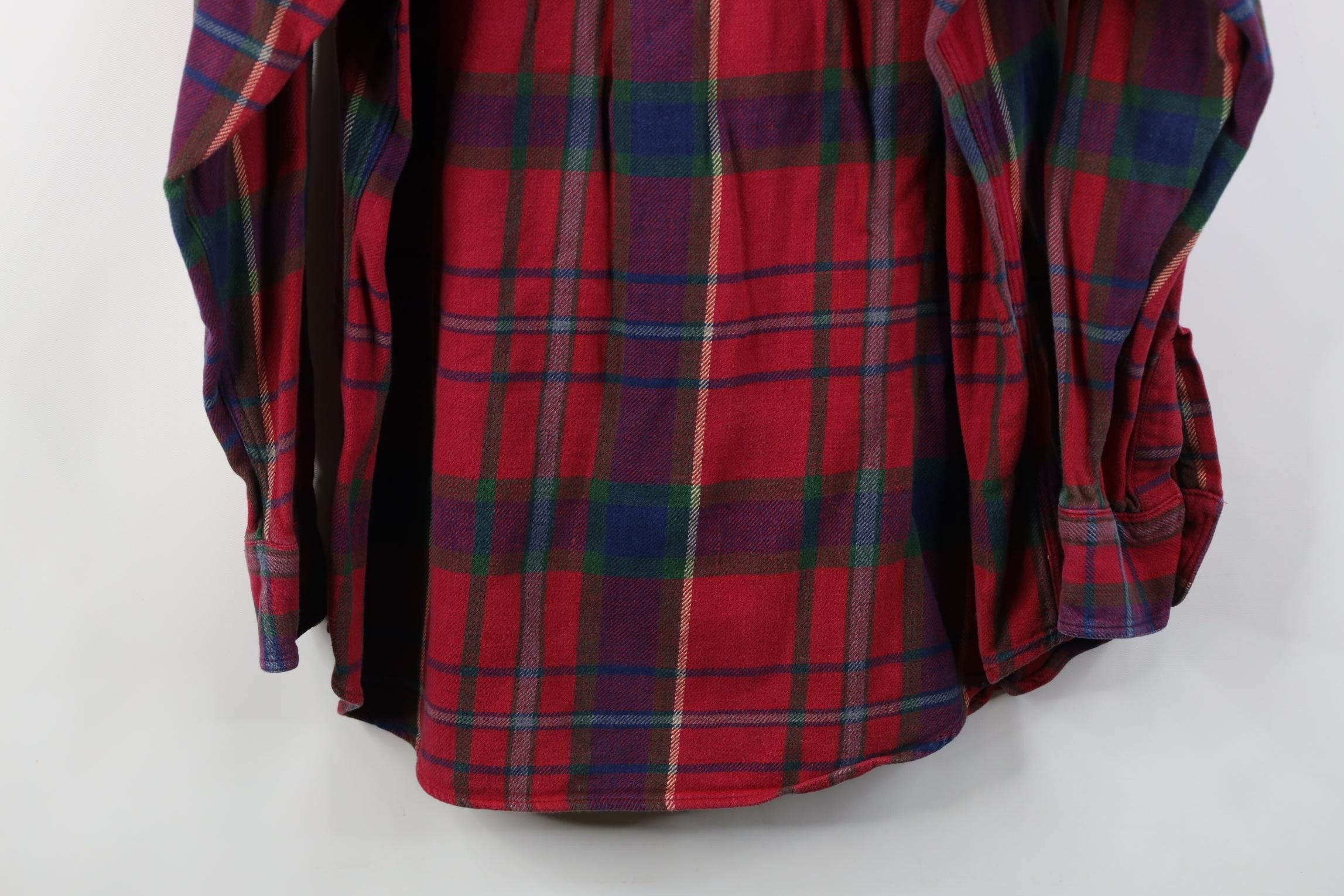 Polo Ralph Lauren Vintage 90s Chaps Ralph Lauren Heavy Flannel Button Shirt Size US L / EU 52-54 / 3 - 13 Thumbnail