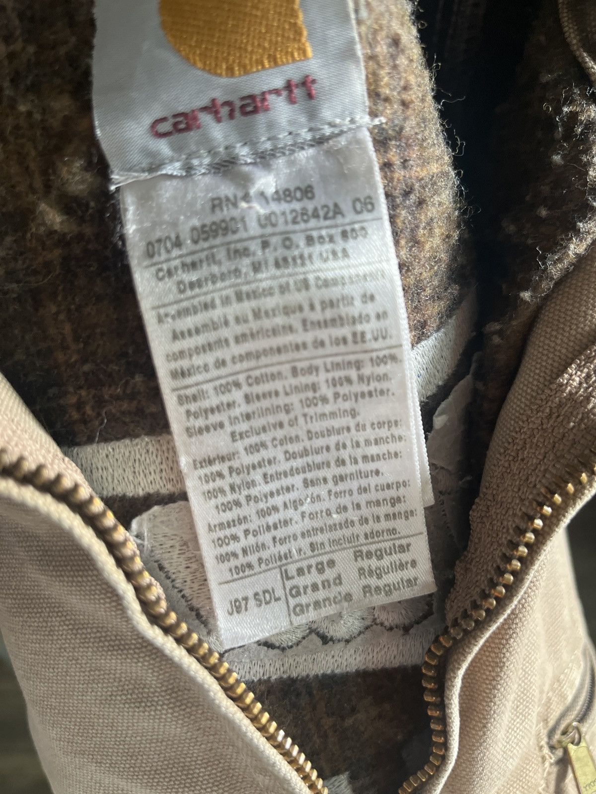 Carhartt Vintage Carhartt Detroit jacket Size US L / EU 52-54 / 3 - 5 Thumbnail