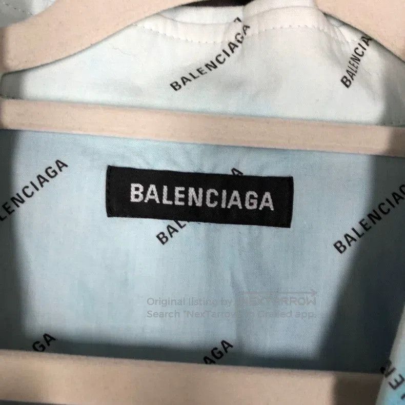 Balenciaga Balenciaga Dyed Splash Shirt Size XS / US 0-2 / IT 36-38 - 4 Thumbnail