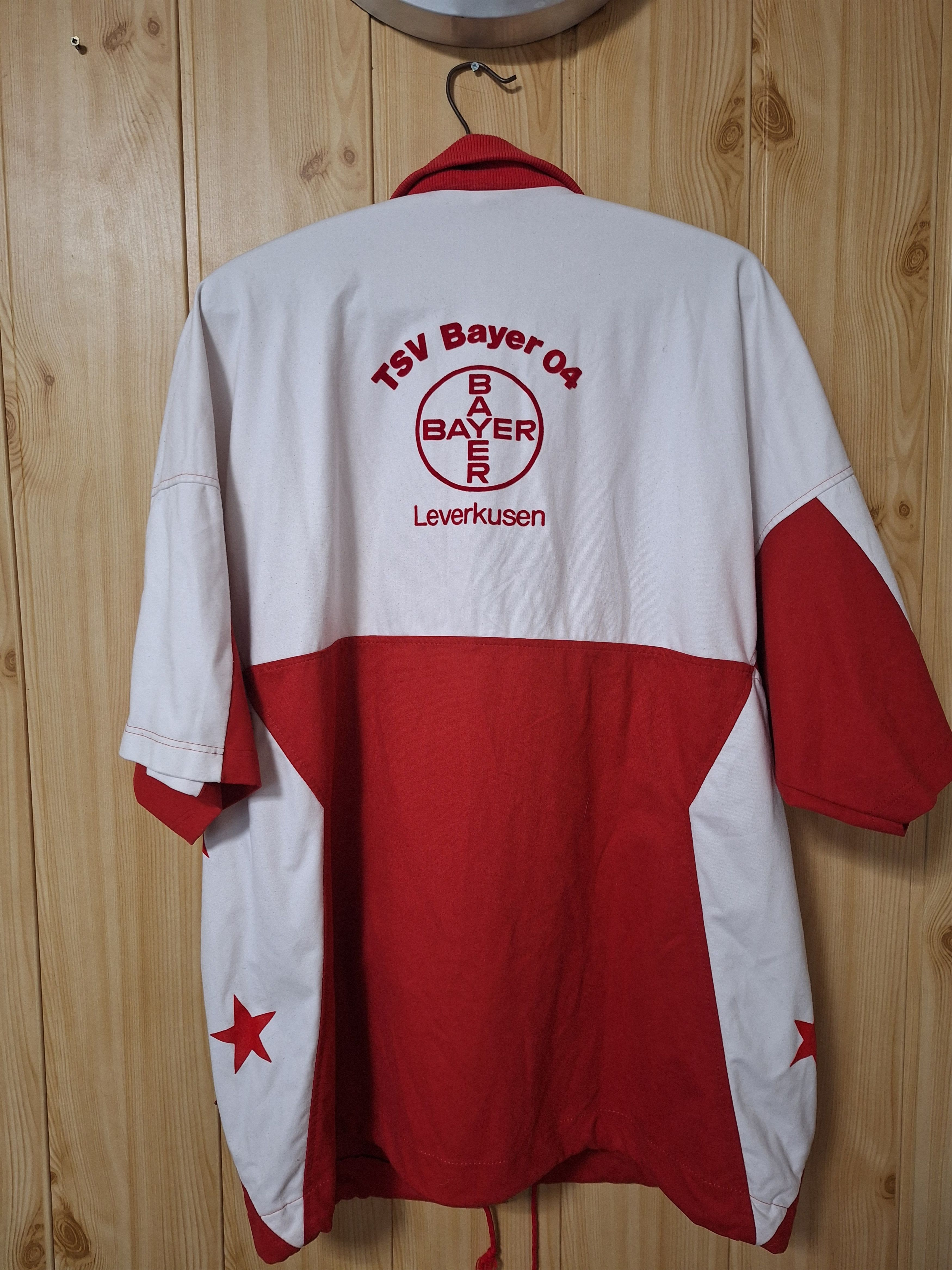 Adidas Bayer 04 Leverkusen vintage jacket Size US XL / EU 56 / 4 - 3 Thumbnail