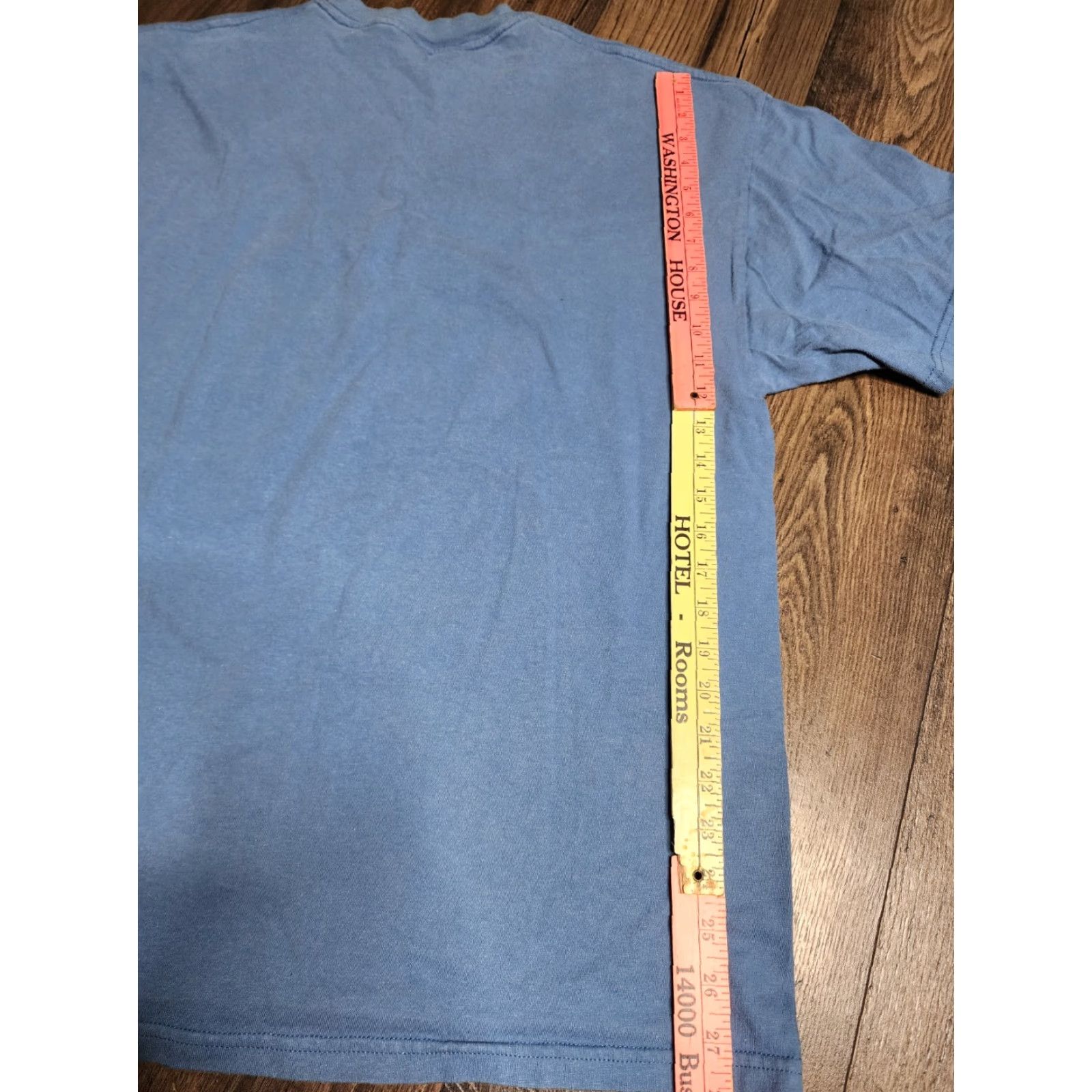 Hanes VINTAGE Men's XL Chesapeake Bay Lighthouses Travel T-Shirt Blue 90s Maryland Outdoors Size US XL / EU 56 / 4 - 2 Thumbnail