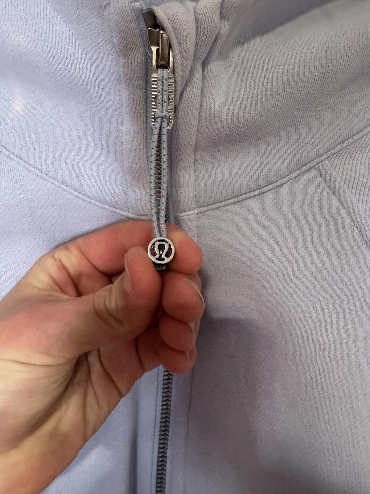 Lululemon Lululemon Light Blue Women's Hoodie Sweatshirt Size M / US 6-8 / IT 42-44 - 3 Thumbnail