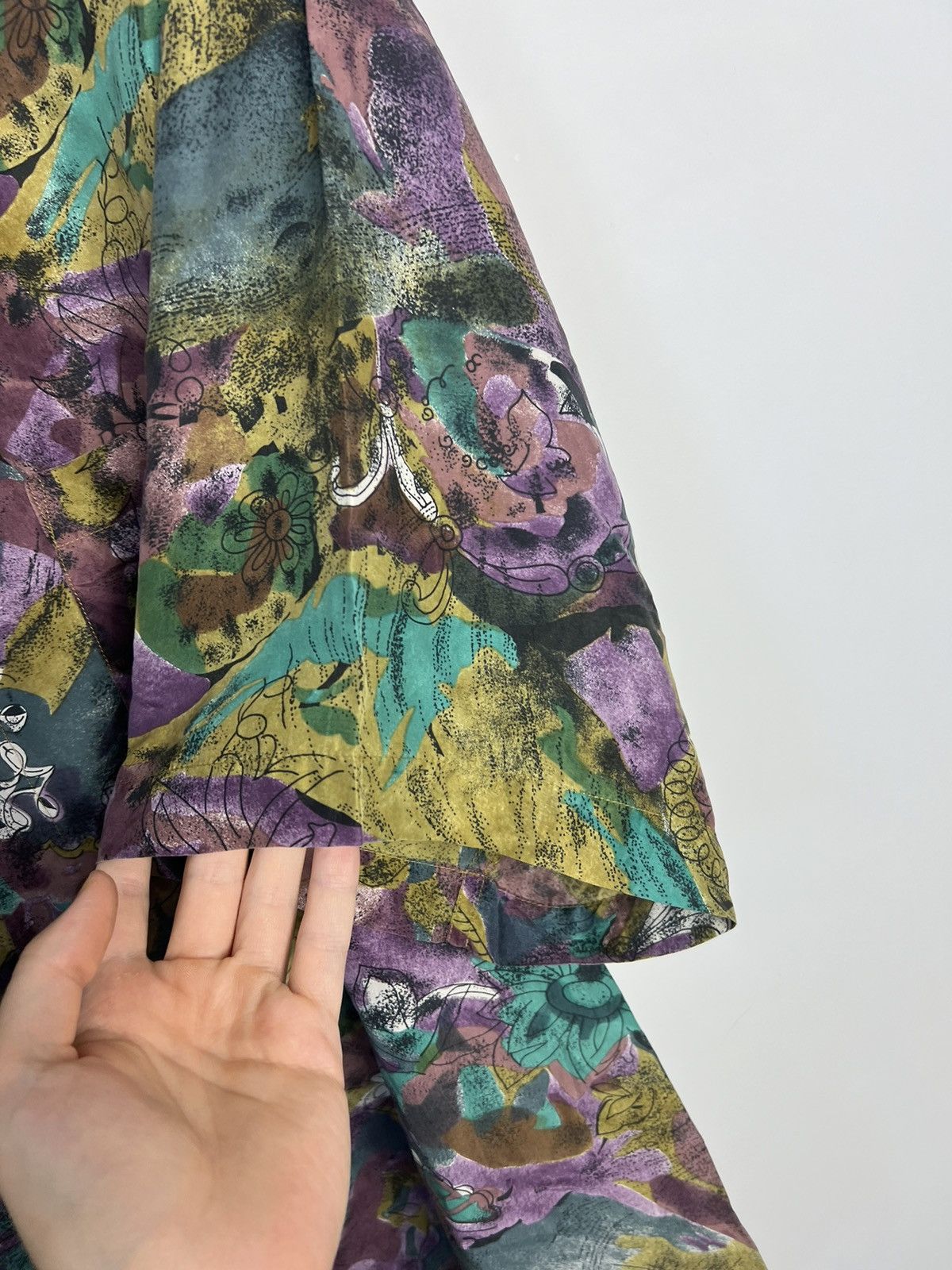 Vintage Special Shirt 100% SILK patterns gino nuovo vintage rare Size US XL / EU 56 / 4 - 3 Thumbnail