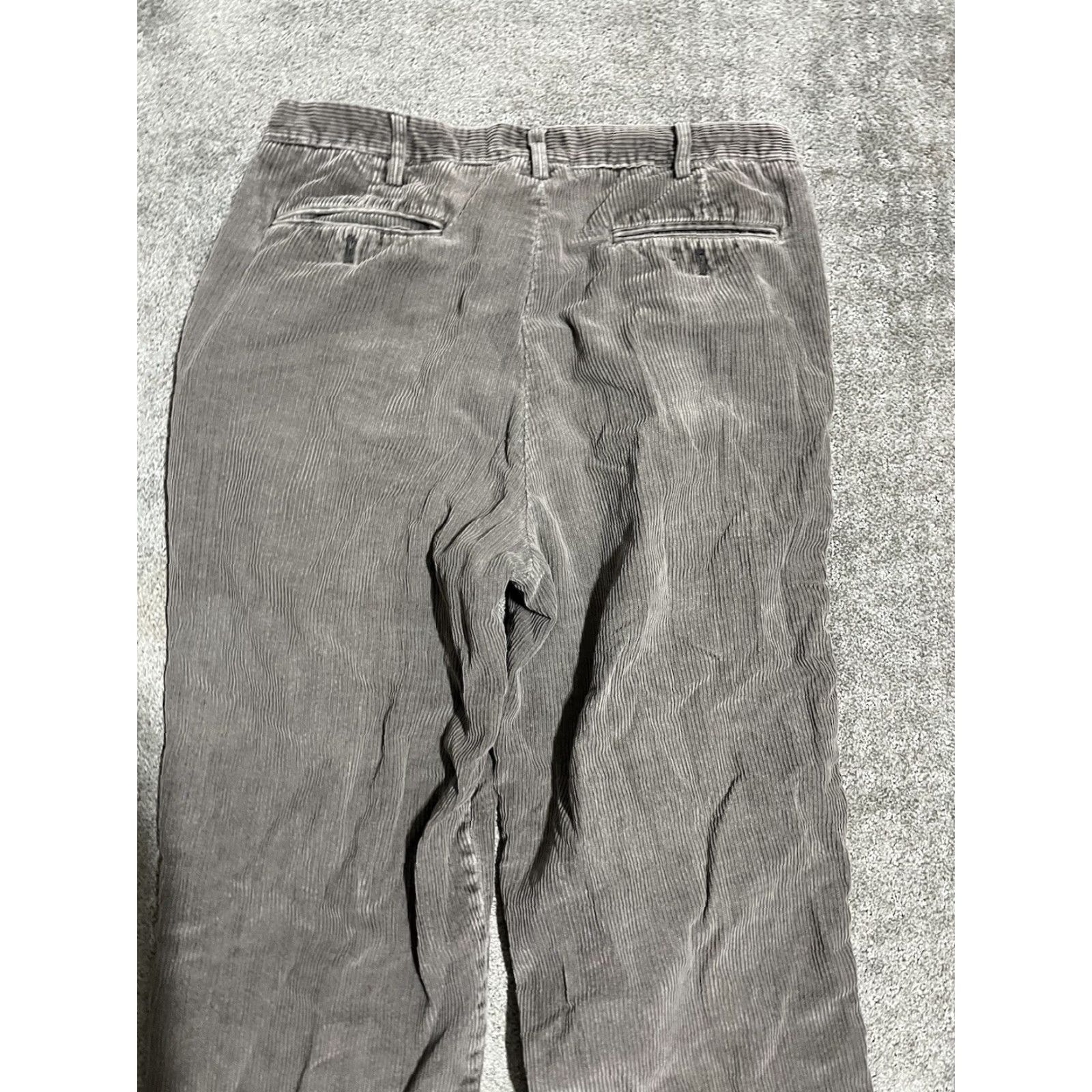 Vintage VINTAGE Bogari Corduroy Pants Male Unisex Adults 34 Gray Ankle 34x30 90s Pants Mens Size 24" / US 00 / IT 34 - 5 Thumbnail