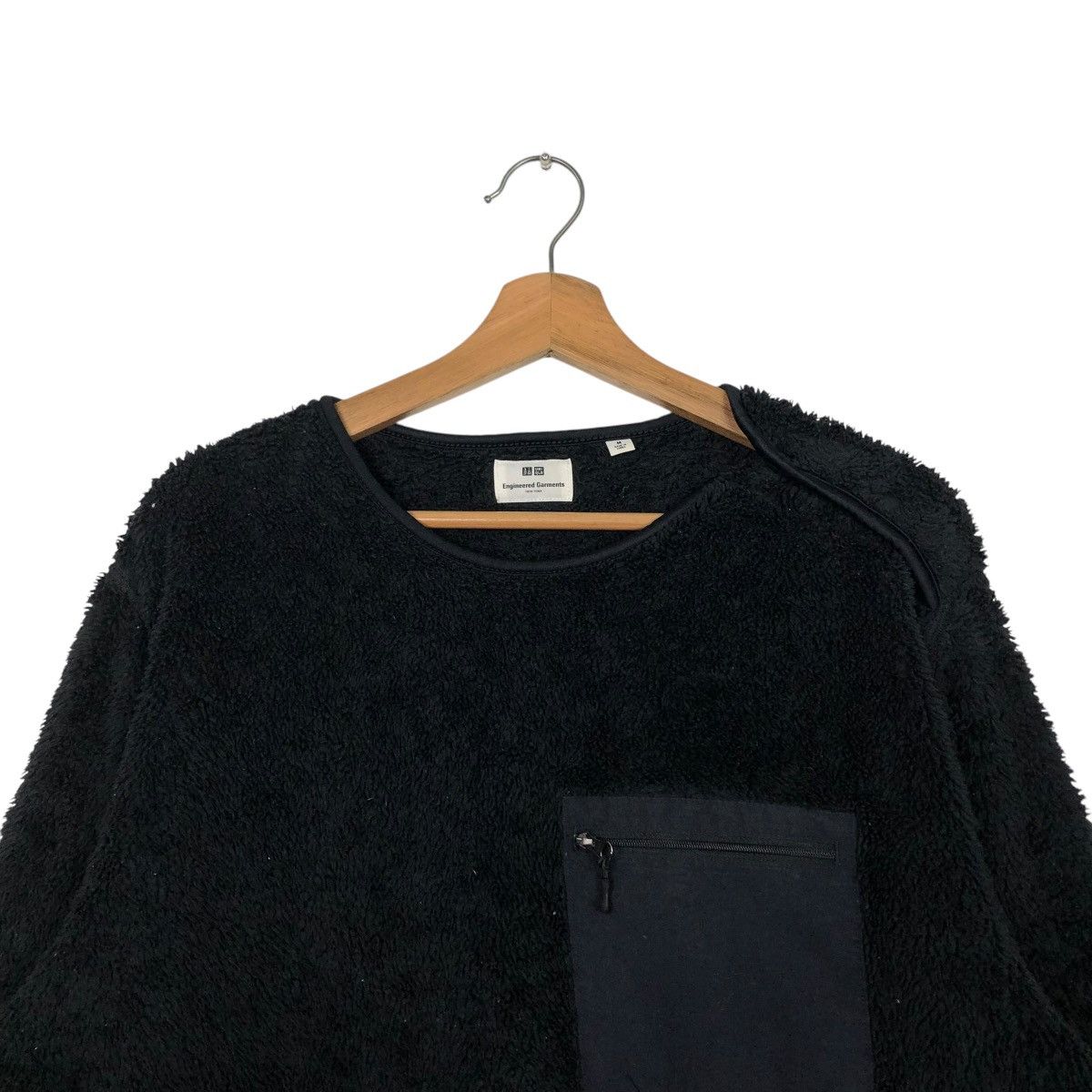 Engineered Garments 🔥RICH BLACK VINTAGE FLEECE SWEATSHIRT ENGINEERED GARMENTS JP Size US M / EU 48-50 / 2 - 7 Thumbnail