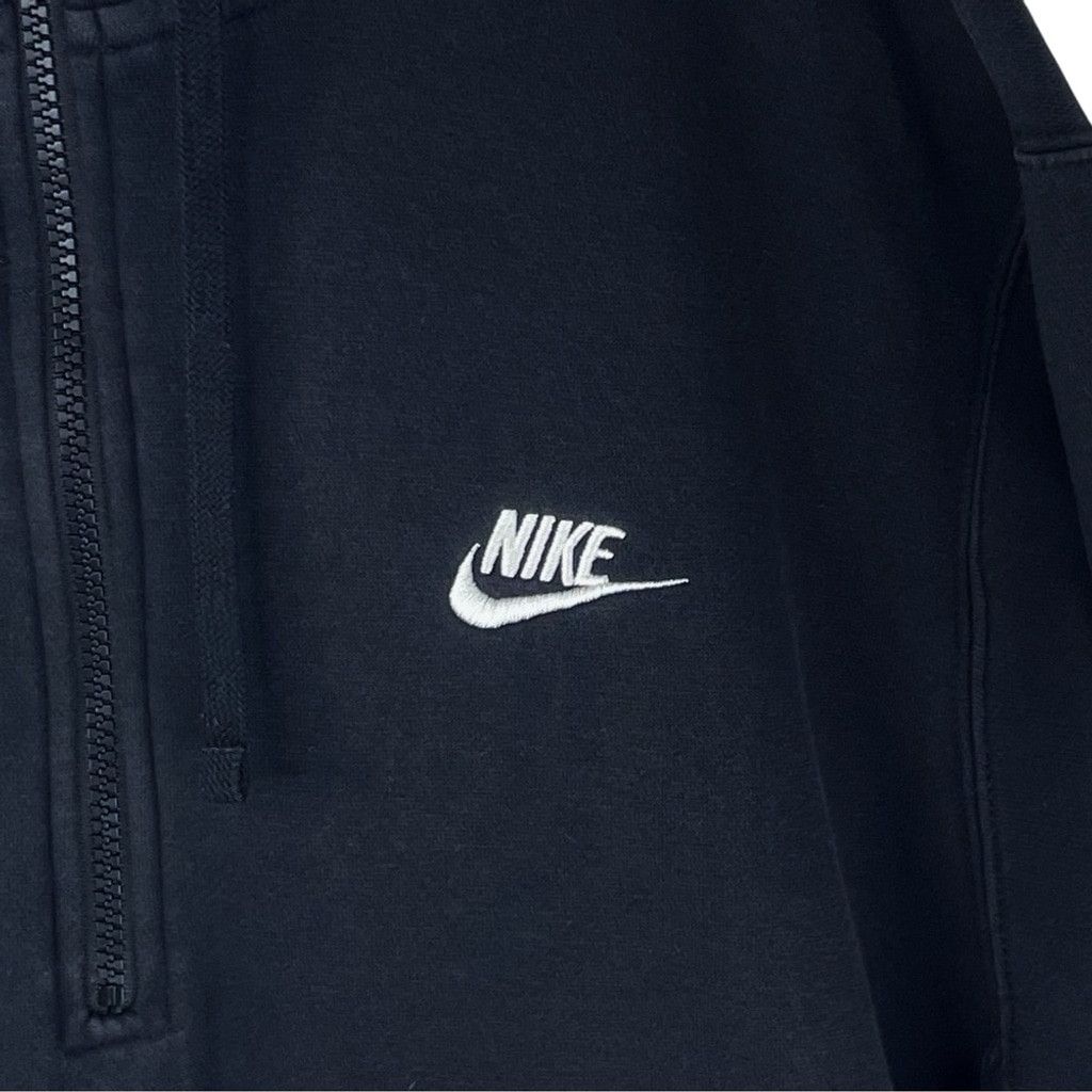 Nike NIKE Men’s Black 1/2 Zip Hoodie/Flap Front Pocket Men’s XS/S Size US XS / EU 42 / 0 - 4 Thumbnail