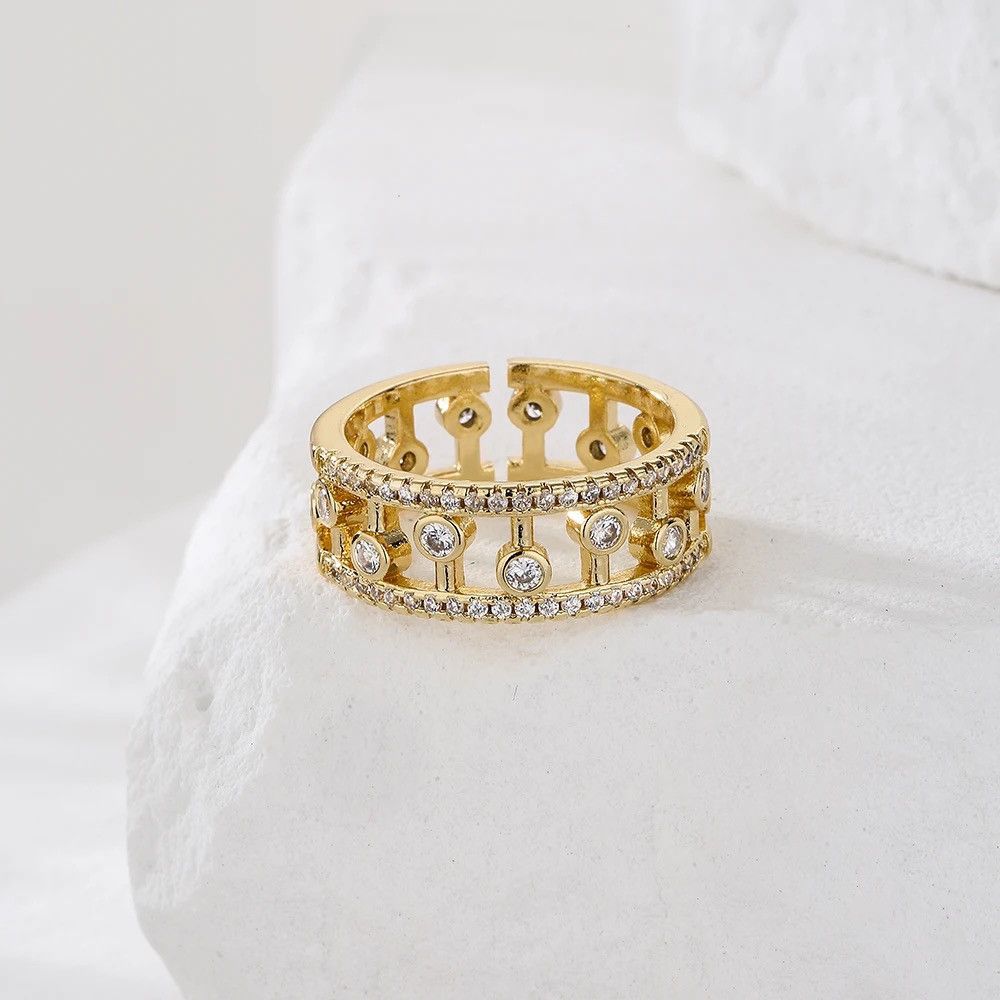 Jewelry Creative Zircon Rings Size ONE SIZE - 1 Thumbnail