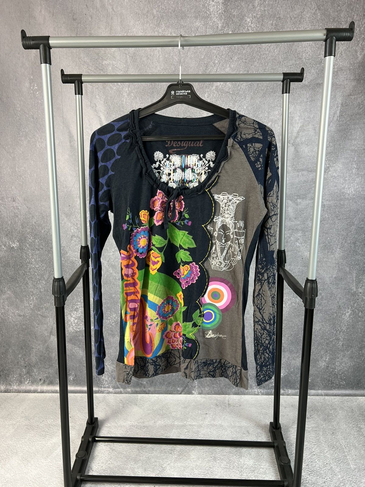 Desigual Desigual multicolour streetwear ladies blouse Size M / US 6-8 / IT 42-44 - 1 Thumbnail