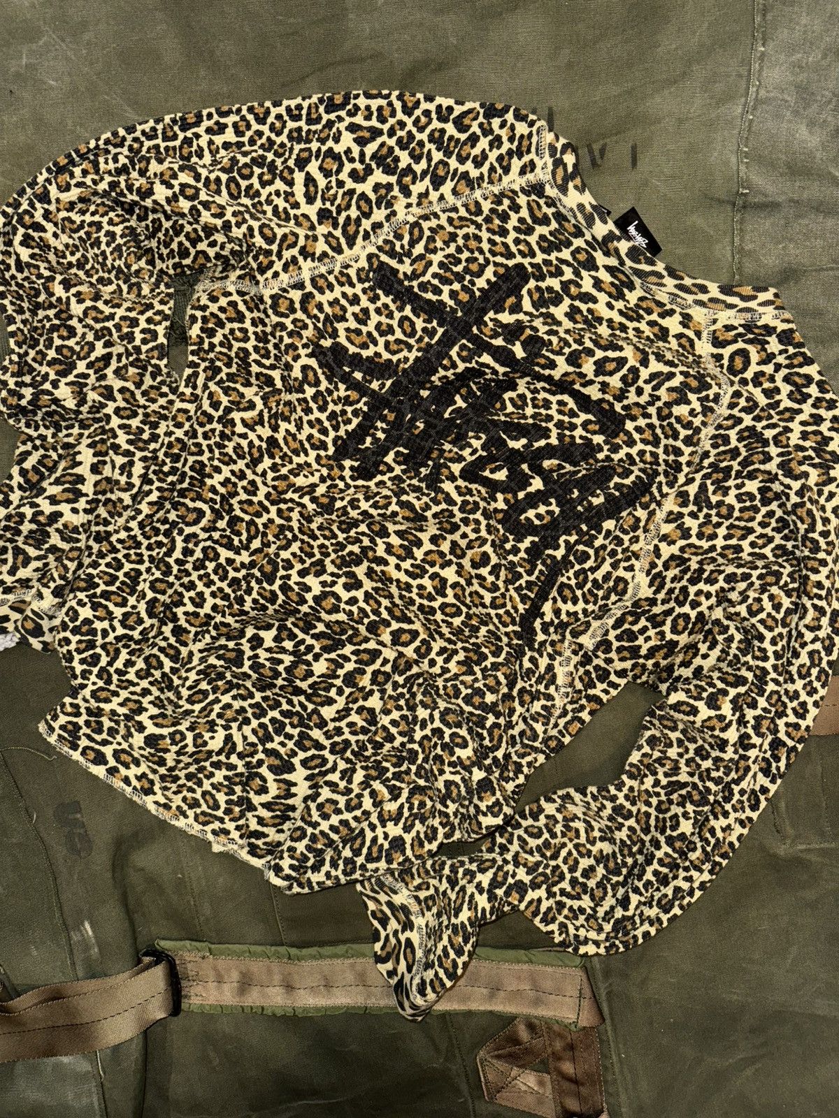 Stussy Stussy Basic Thermal Leopard Size US L / EU 52-54 / 3 - 7 Thumbnail