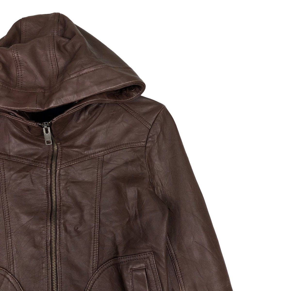 Avirex 🔥Vtg Leather Jacket Fly Avirex USA Size US S / EU 44-46 / 1 - 6 Thumbnail