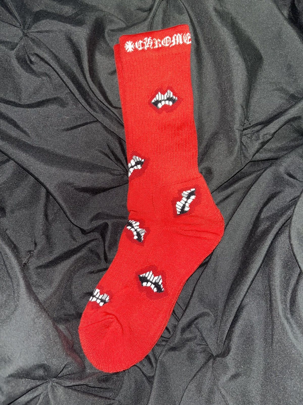 Chrome Hearts Chrome Heart Chomper Socks Size ONE SIZE - 1 Thumbnail