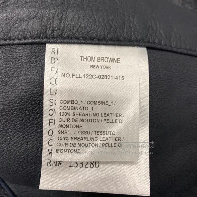 Thom Browne Thom Browne Black Leather and Fur Jacket Size US S / EU 44-46 / 1 - 7 Thumbnail