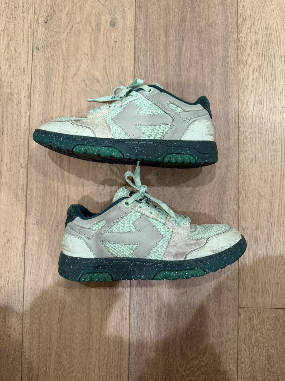 Off-White OFF WHITE OUT OF OFFICE “OOO” SLIM SNEAKERS Size US 9 / EU 42 - 2 Thumbnail