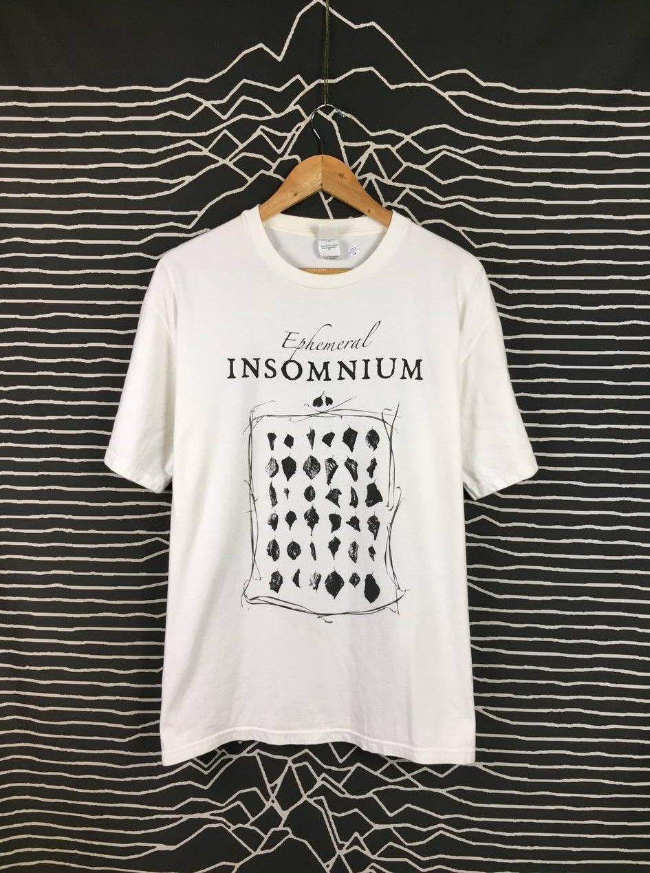 Band Tees × Vintage Insomnium Finnish Melodic Death Metal Band Ephemeral Tee Size US XL / EU 56 / 4 - 1 Thumbnail