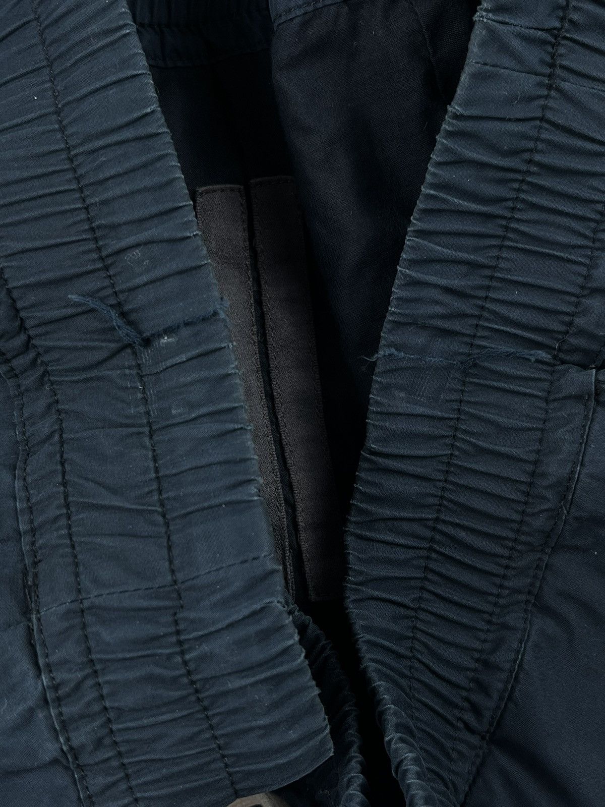 Rick Owens FW10 Rick Owens Gleam Kilted Skirt Cropped Pants Black Size US 30 / EU 46 - 9 Thumbnail