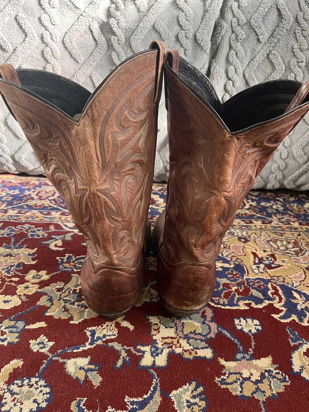Genuine Leather × Japanese Brand × Vintage Vintage HYER Cowboy Boots Genuine Leather Size 10.5 🔥🔥🔥 Size US 10.5 / EU 43-44 - 5 Thumbnail