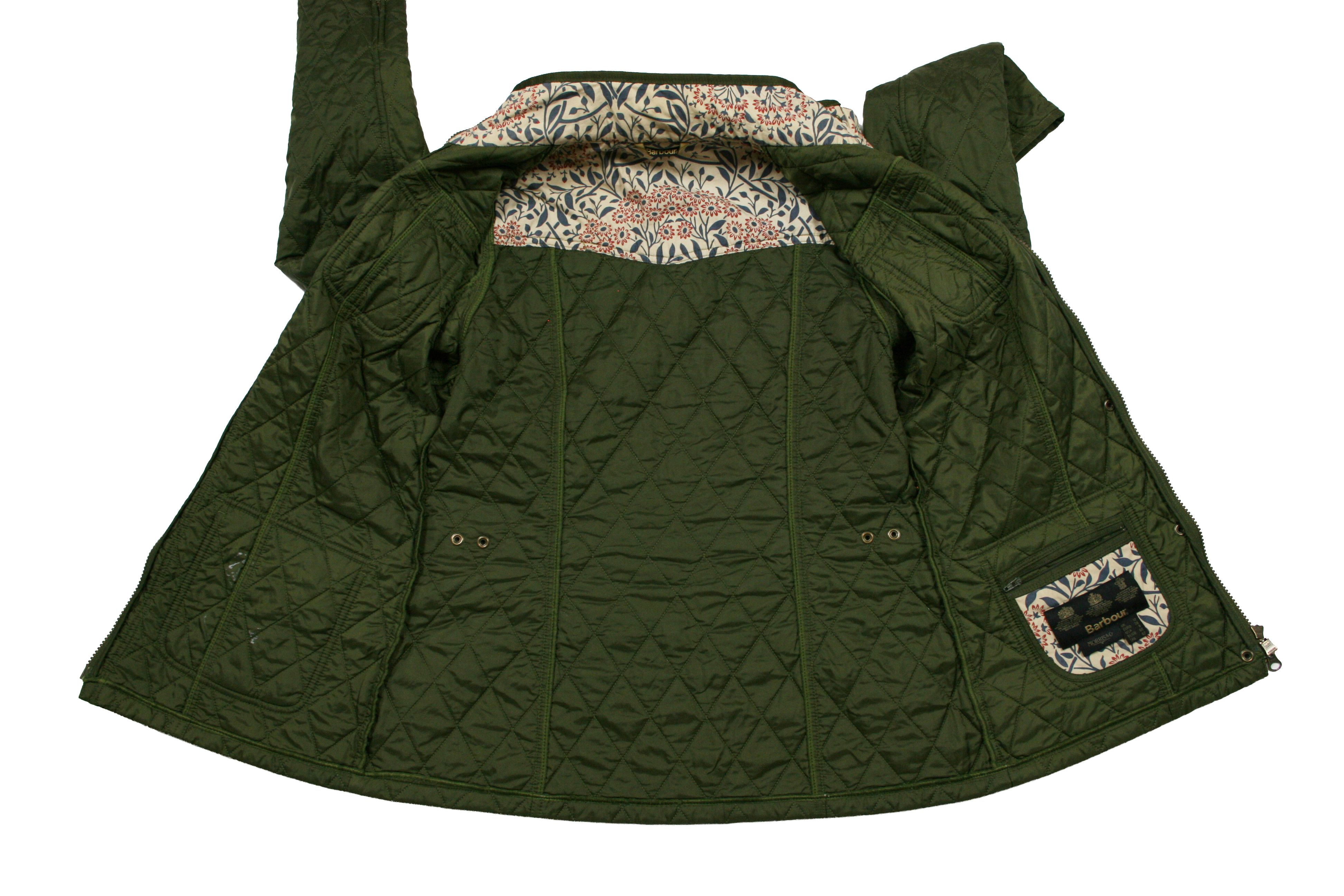 Barbour Morris & Co Alice Quilted Jacket Size M / US 6-8 / IT 42-44 - 14 Thumbnail