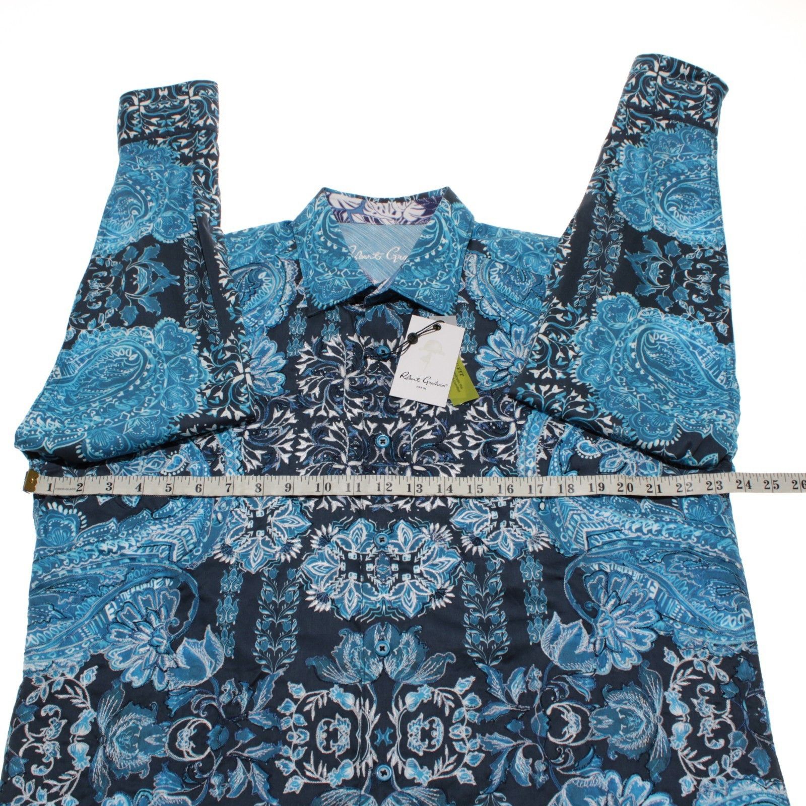 Robert Graham Robert Graham New with tags Shirt Size L US In Blue Size US L / EU 52-54 / 3 - 7 Thumbnail