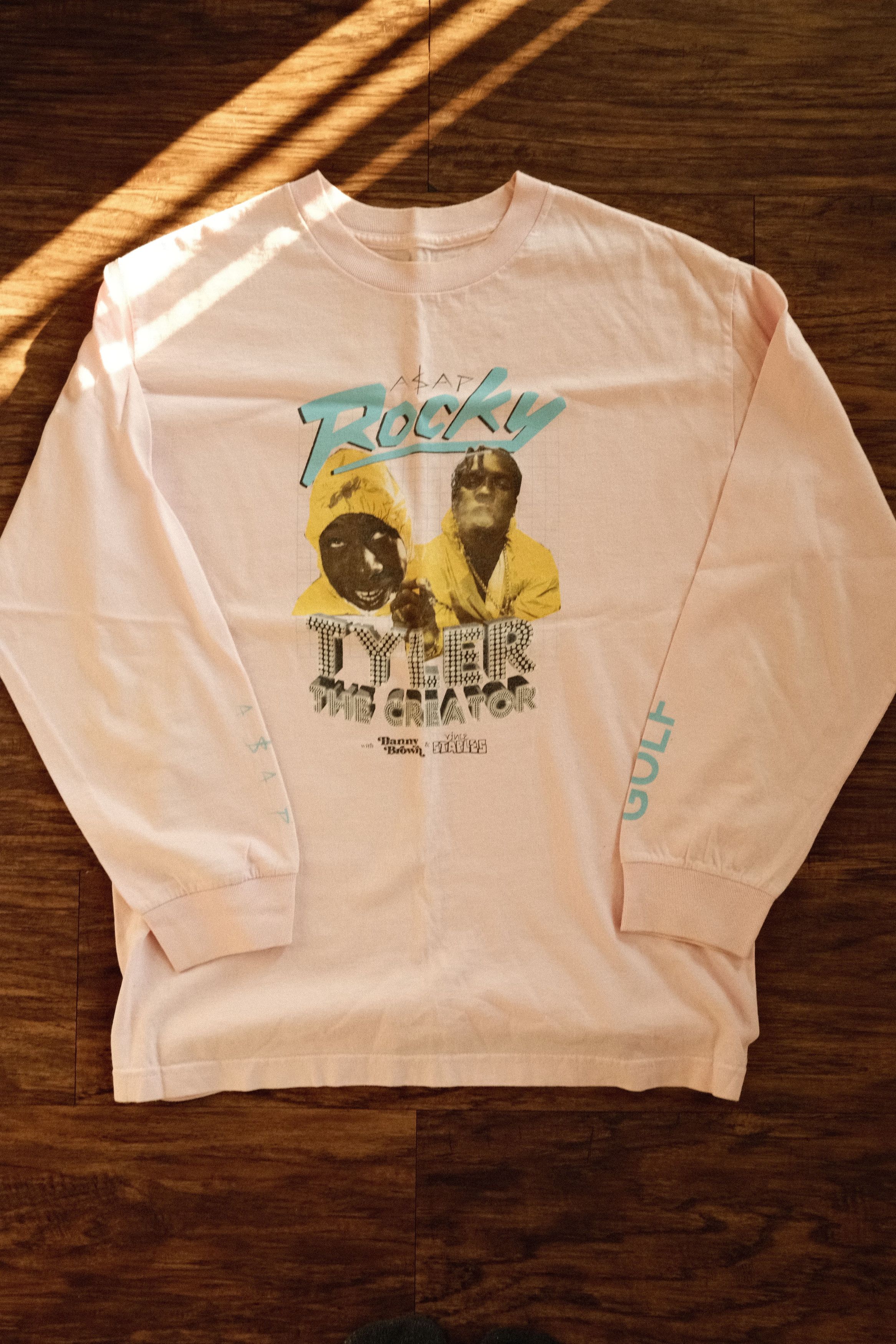 Vintage Tyler, the Creator X A$AP TOUR LONG SLEEVE T SHIRT Size US M / EU 48-50 / 2 - 1 Thumbnail