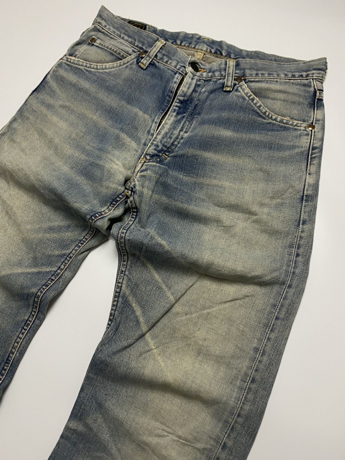 Lee Rare Vintage 80s Lee Union Made Half selvedge W34 Size US 34 / EU 50 - 6 Thumbnail