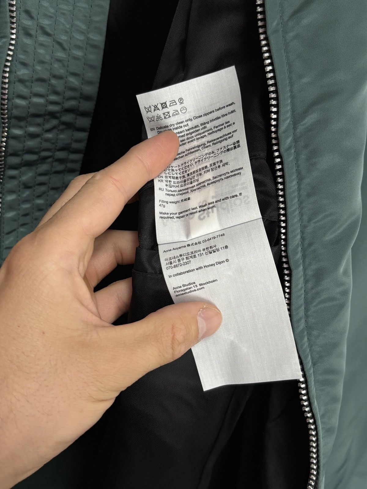 Acne Studios Acne Studios x HFD Rare Boxy Bomber Jacket Grail Designer Size US S / EU 44-46 / 1 - 13 Thumbnail