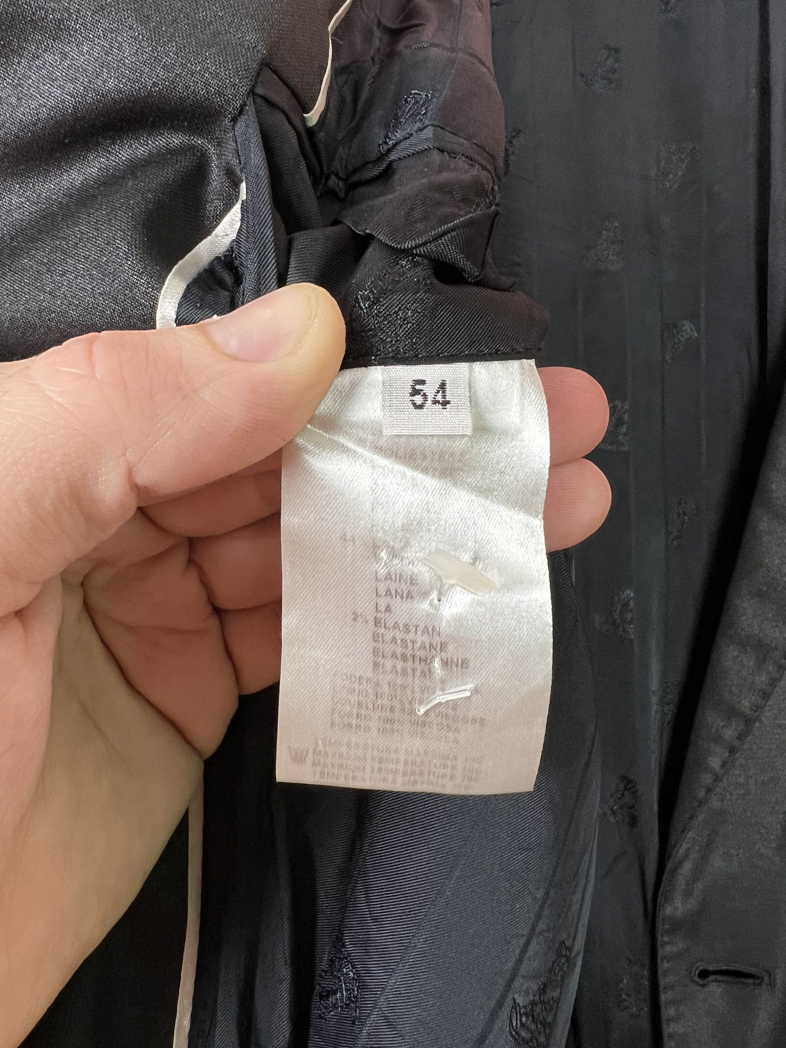Other Versace black collection classic blazer jacket luxury Size 54R - 6 Thumbnail
