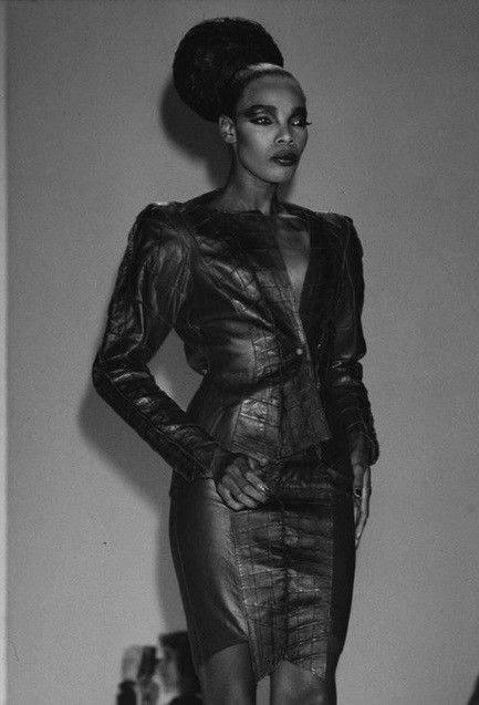 Thierry Mugler Runway SS 1988 “Été Africain” Thierry Mugler Croco Jacket Size M / US 6-8 / IT 42-44 - 4 Thumbnail