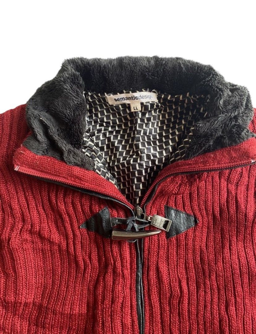 If Six Was Nine Knitted SEMANTIC DESIGN Japanese Brand Size US L / EU 52-54 / 3 - 10 Thumbnail