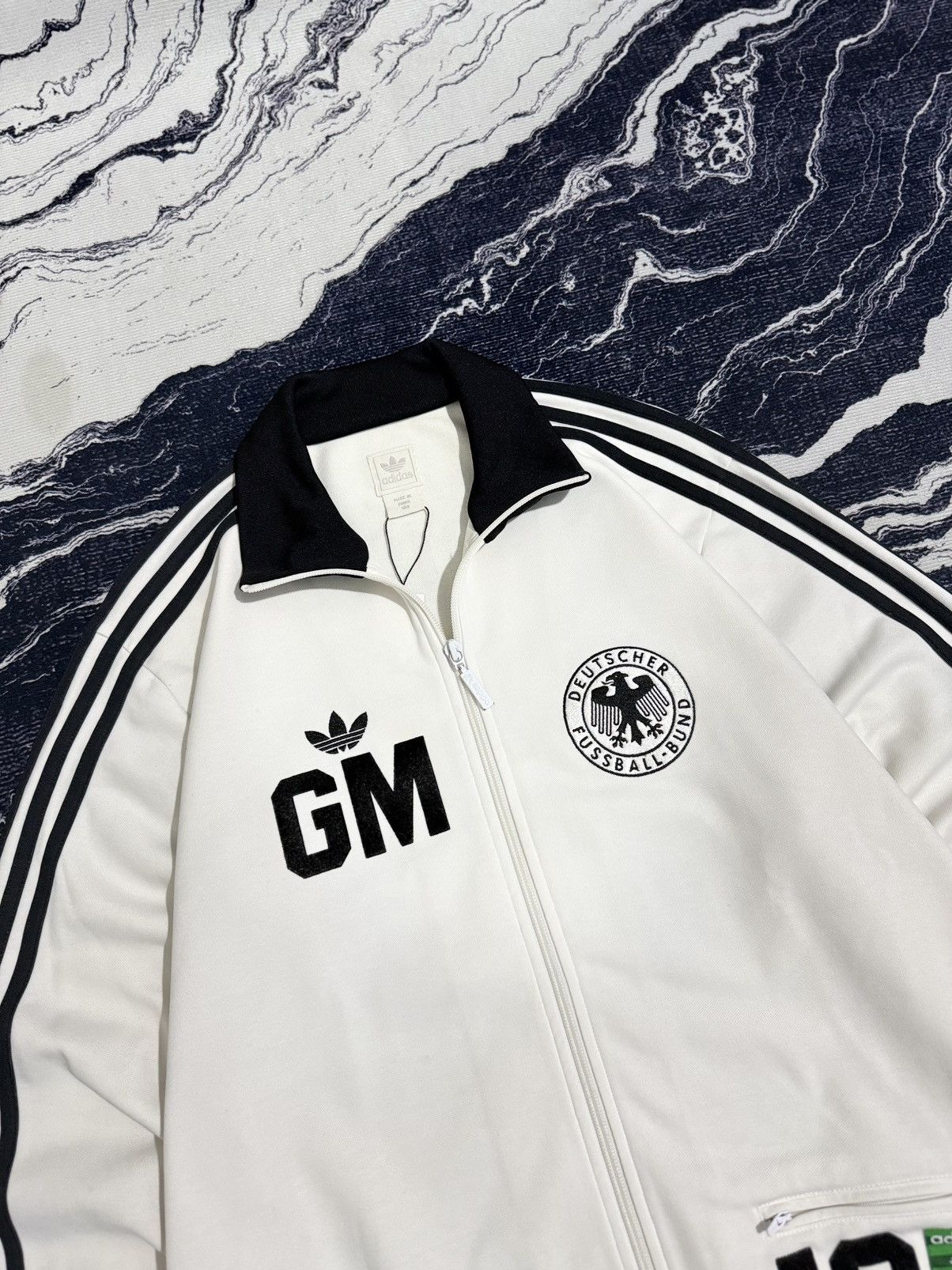 Vintage Vintage germany world cup 1950-1990 der bomber track top Size US L / EU 52-54 / 3 - 2 Thumbnail